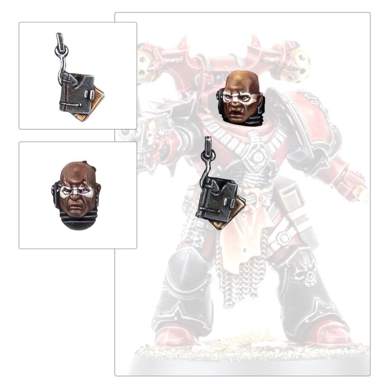 Games Workshop Chaos Space Marines Red Corsairs Upgrades & Transfers