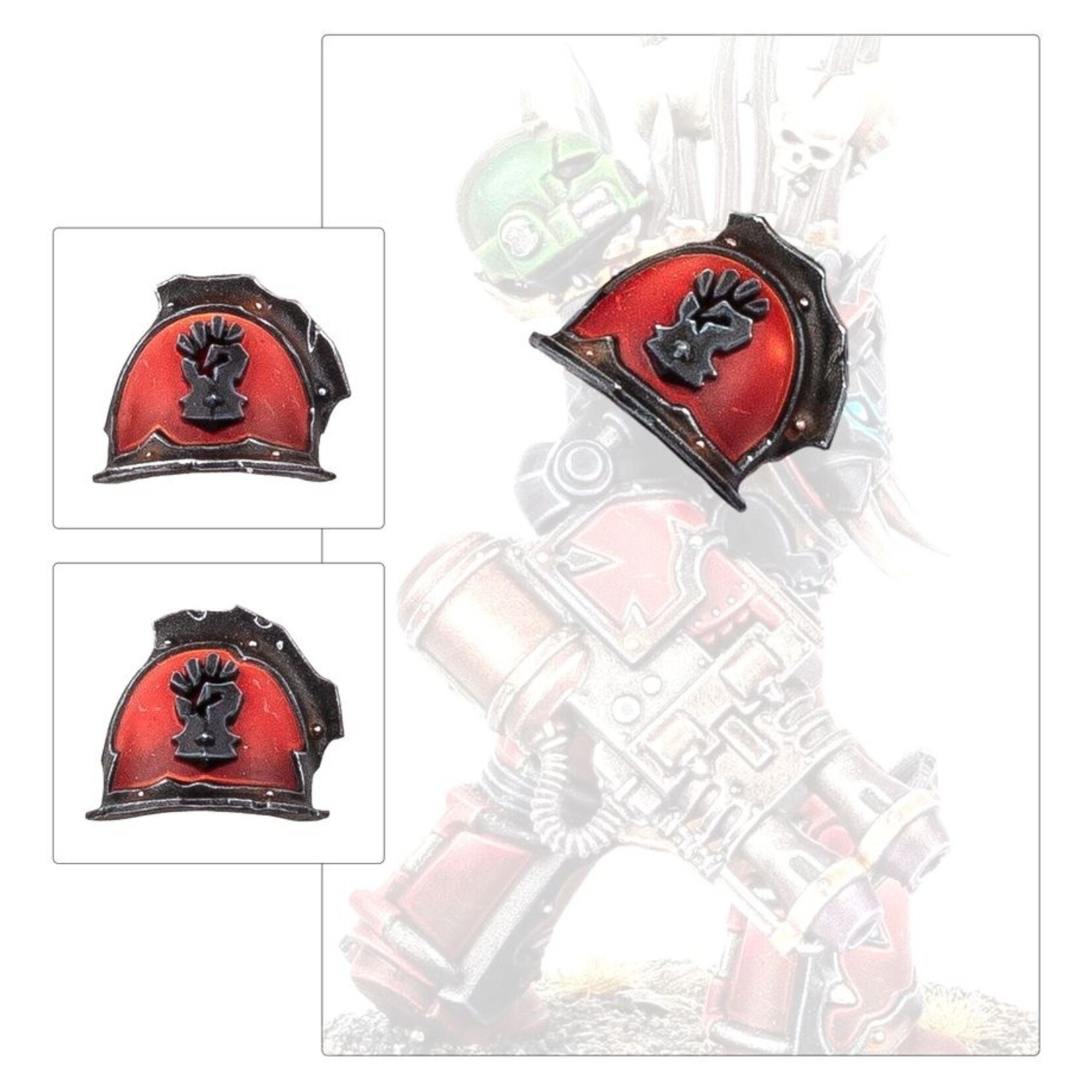 Games Workshop Chaos Space Marines Red Corsairs Upgrades & Transfers