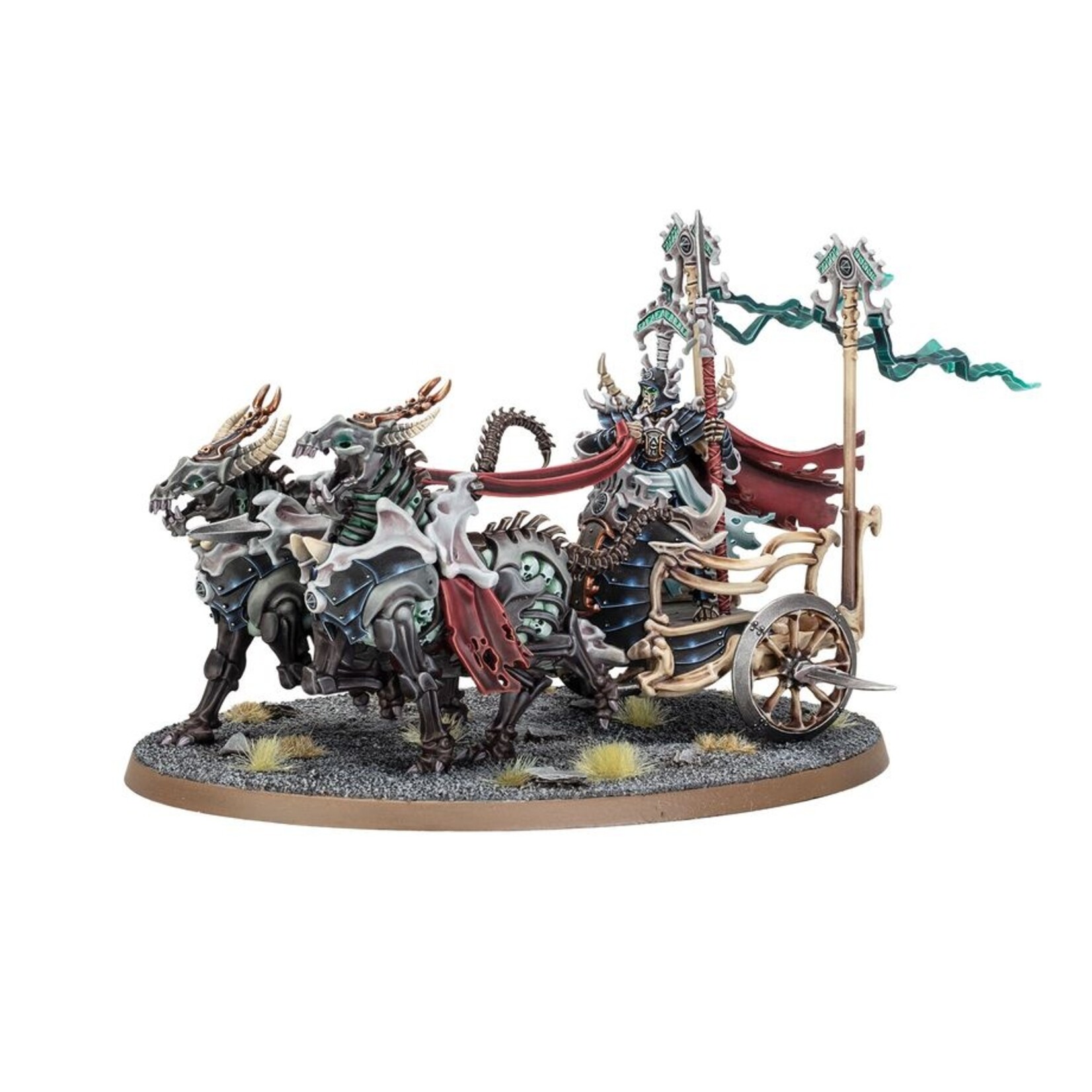 Games Workshop Ossiarch Bonereapers Liege-Kavalos on War Chariot