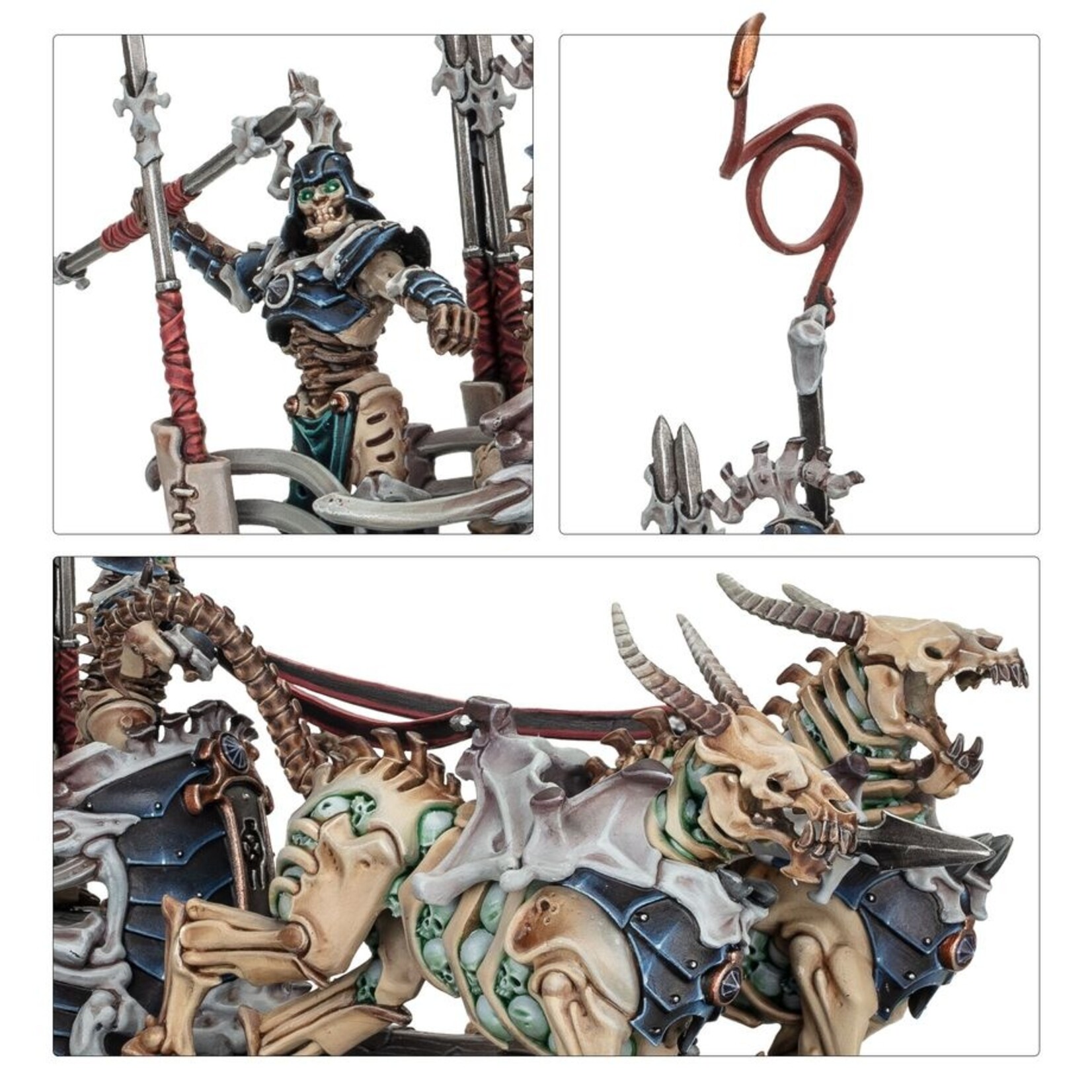 Games Workshop Ossiarch Bonereapers Liege-Kavalos on War Chariot