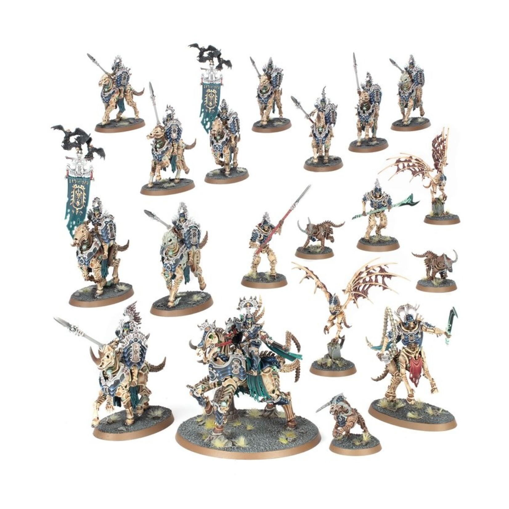 Games Workshop Spearhead: Ossiarch Bonereapers Kavalos Vanguard