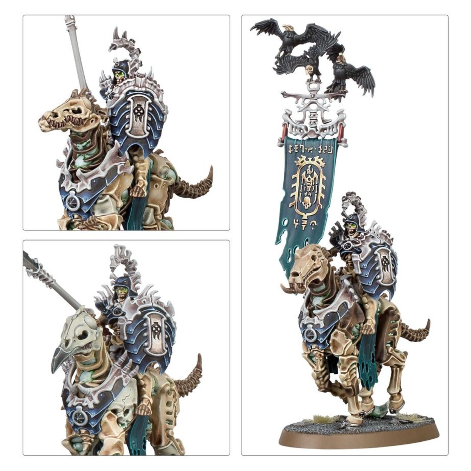 Games Workshop Spearhead: Ossiarch Bonereapers Kavalos Vanguard