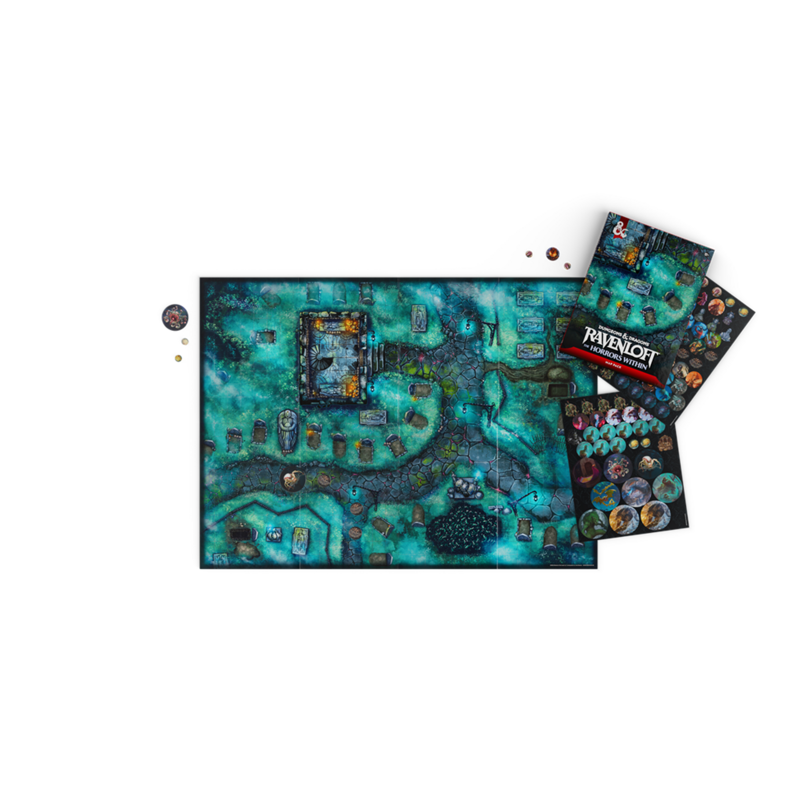 Wizards of the Coast D&D 5e Ravenloft Horrors Within Map Pack (EN) (Pre-order)