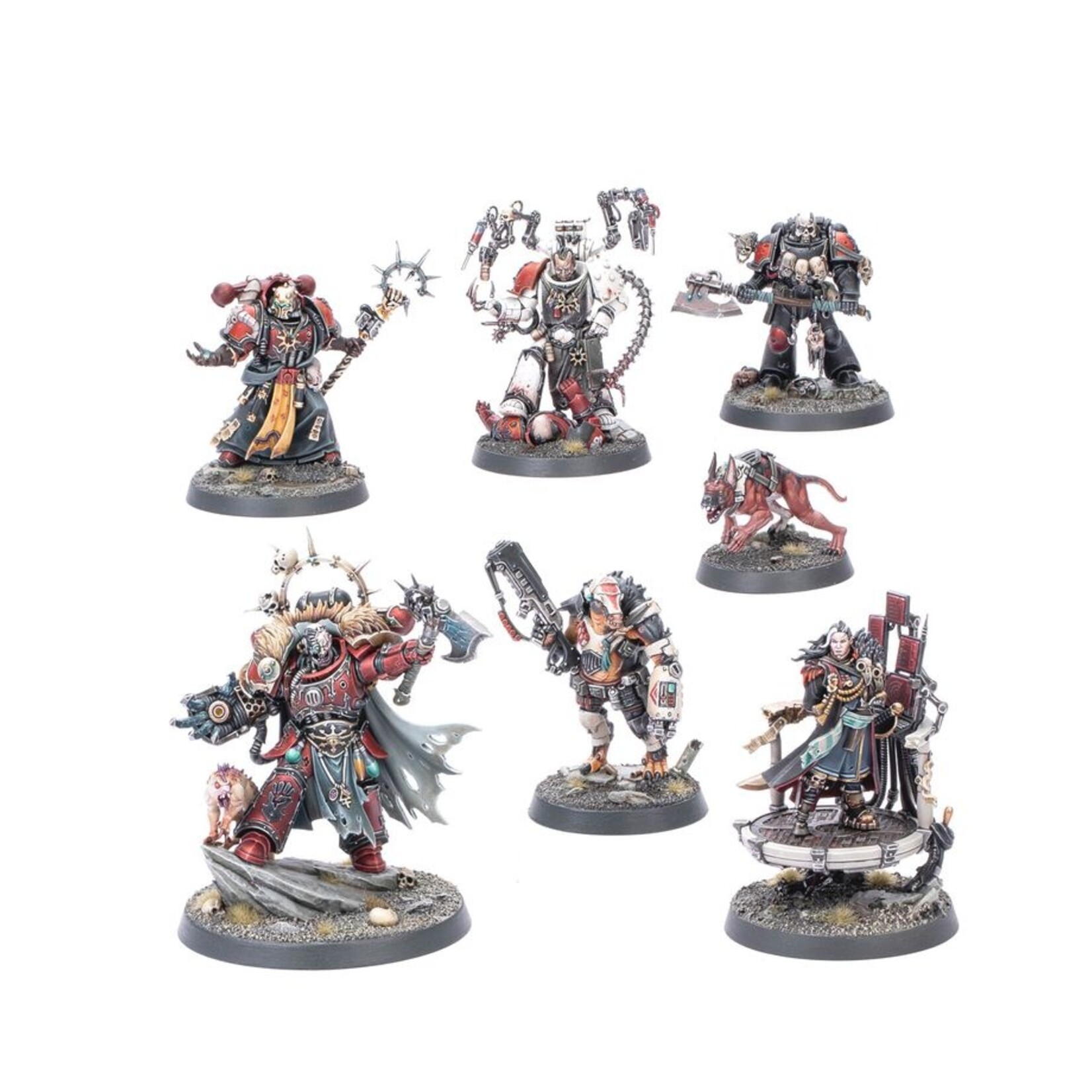 Games Workshop Chaos Space Marines Huron Blackheart and the Masters of the Maelstrom