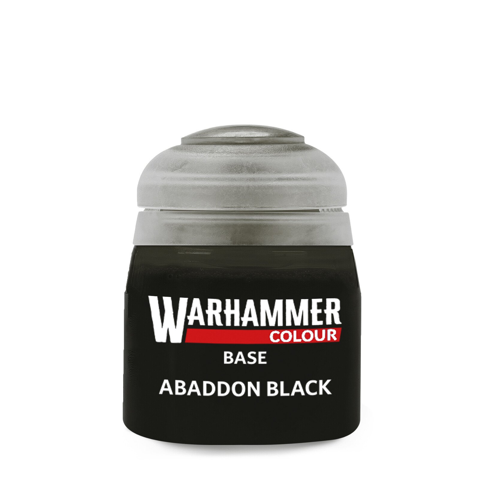 Warhammer Colour Warhammer Colour Base: Abaddon Black (12ml)