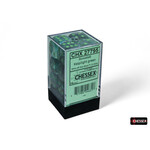 Chessex Chessex 12 x D6 Set Borealis 16mm - Kelp/Light Green