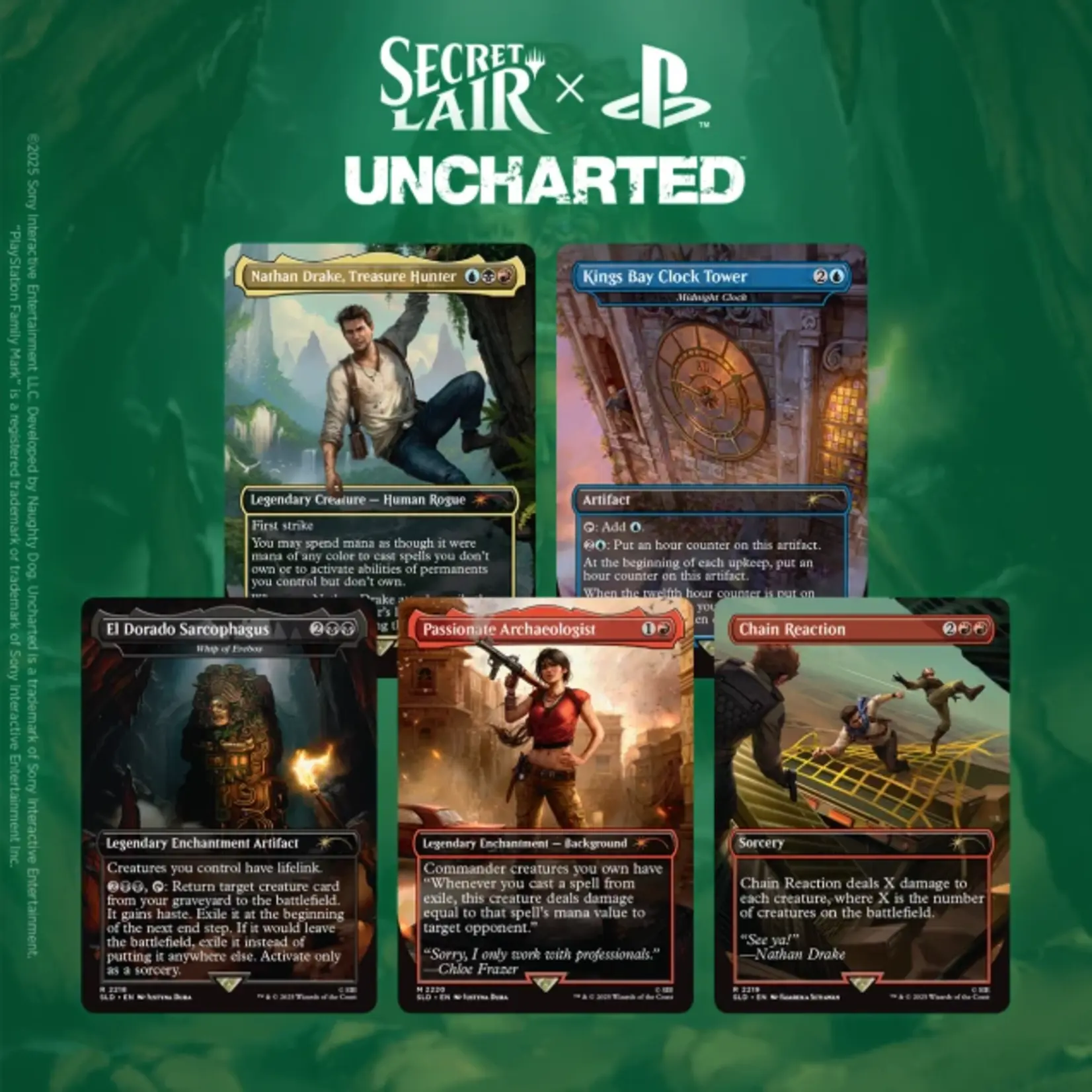 Wizards of the Coast MtG Secret Lair X Uncharted (EN)