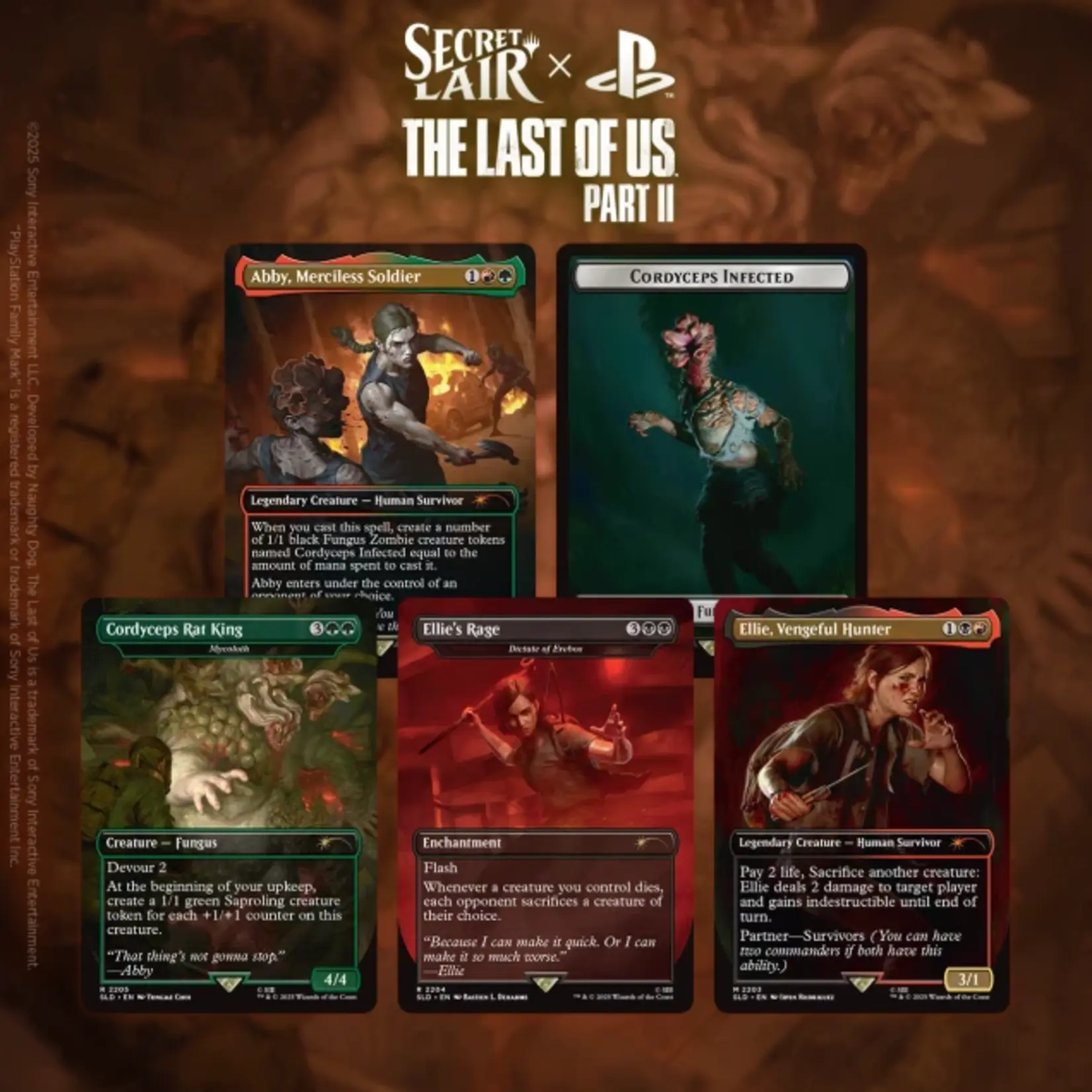 Wizards of the Coast MtG Secret Lair X The Last of US Part II (EN)