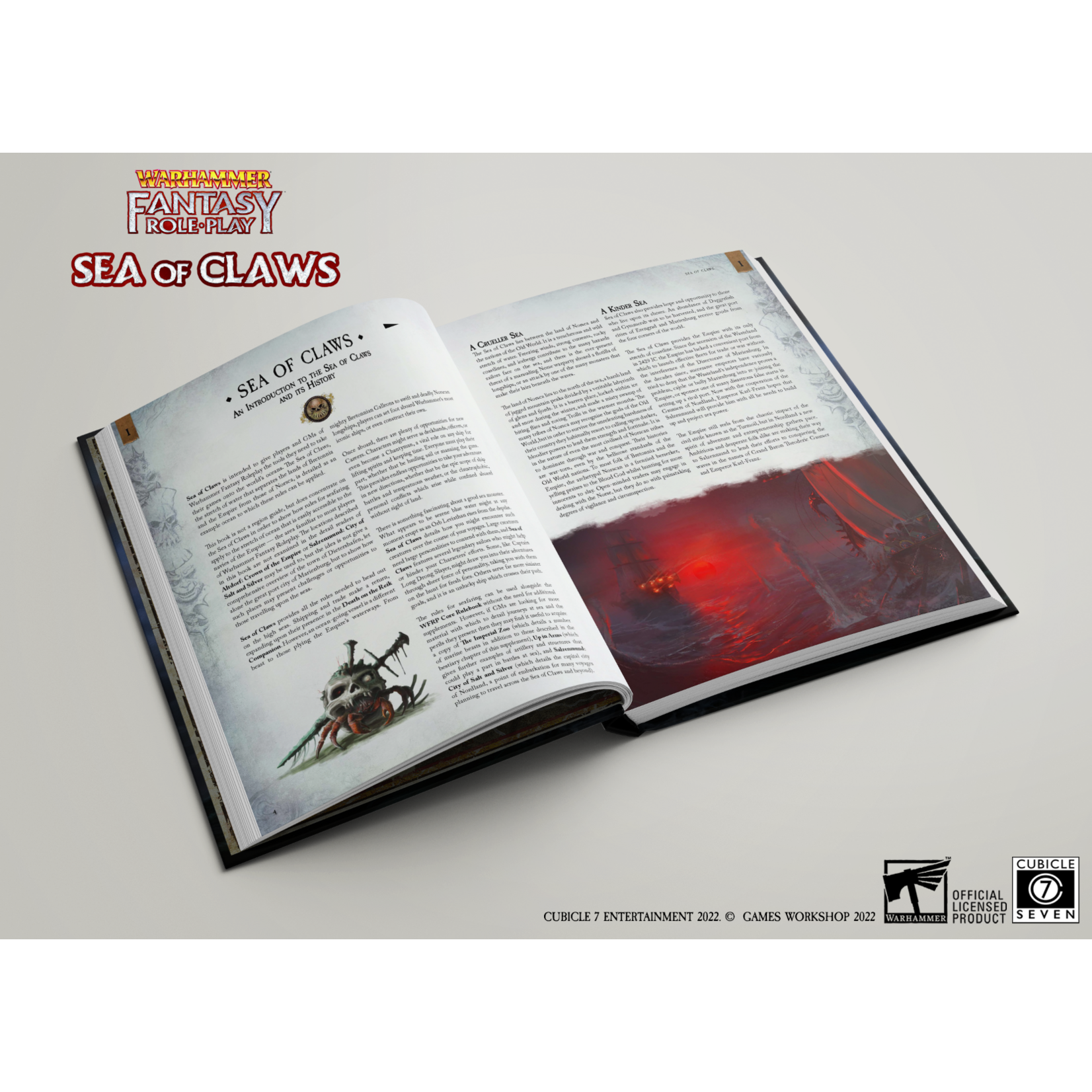 Cubicle 7 Warhammer FRP 4th Ed. Sea of Claws (EN)