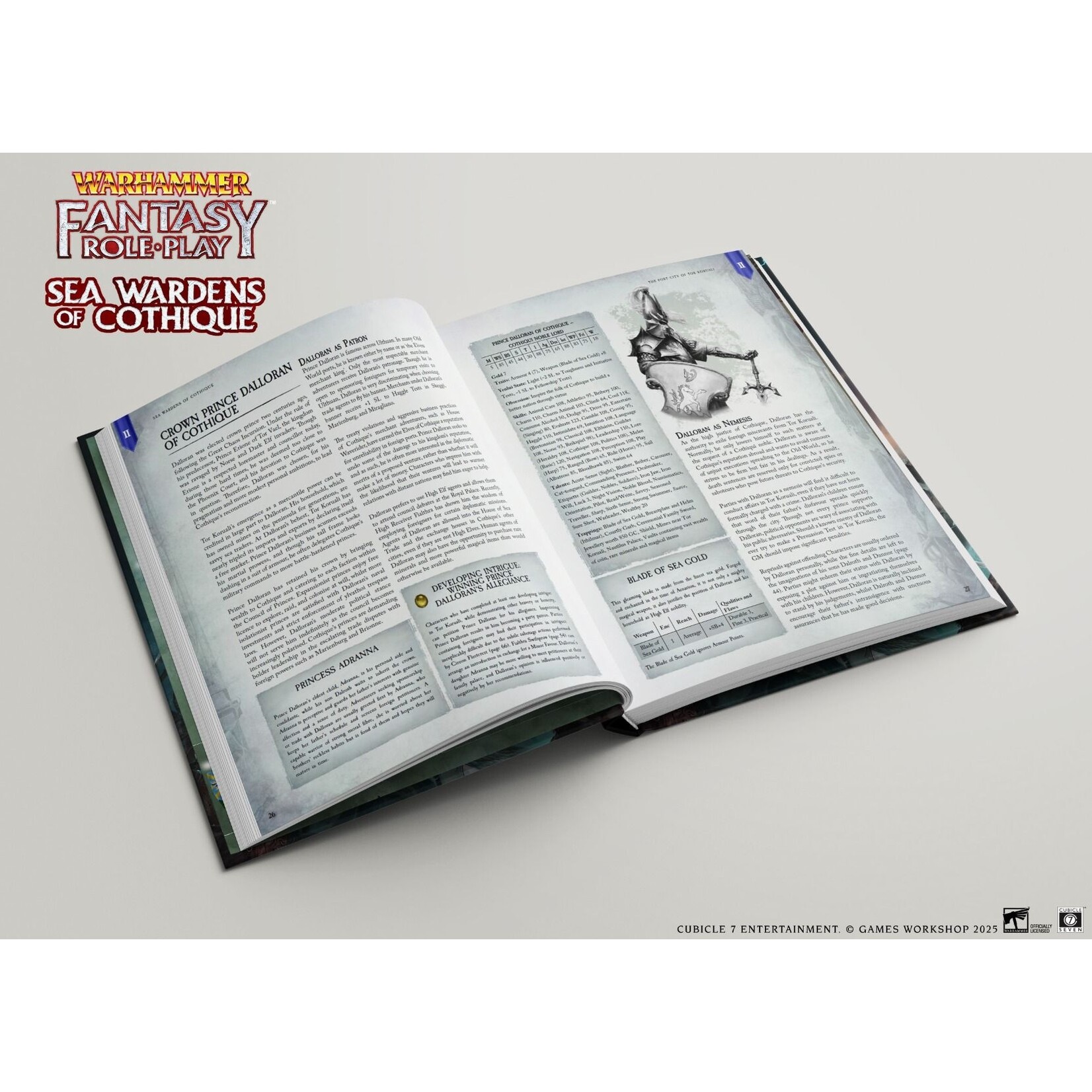 Cubicle 7 Warhammer FRP 4th Ed. Sea Wardens of Cothique (EN)