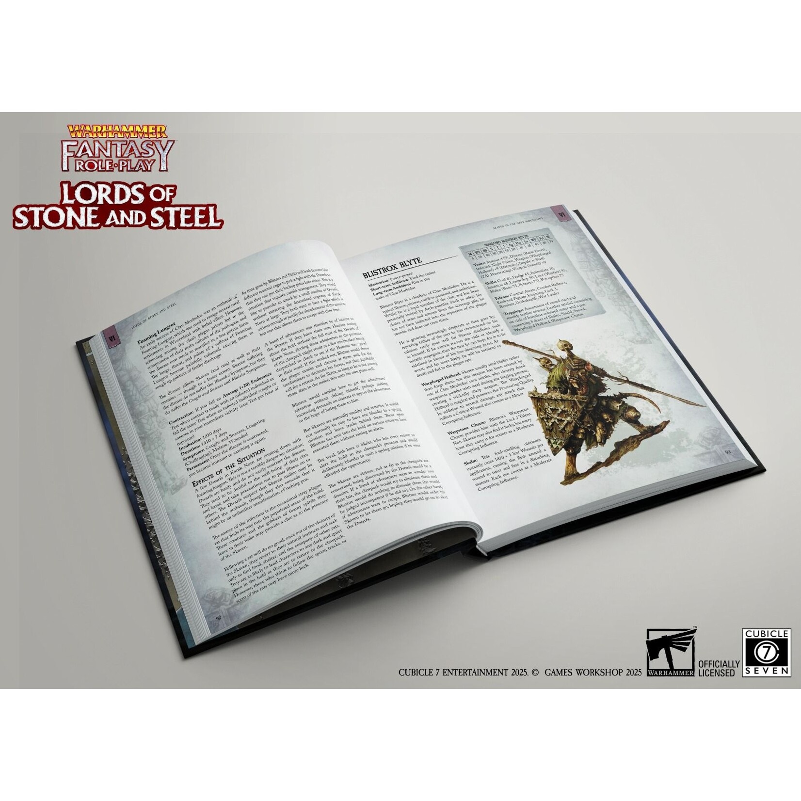 Cubicle 7 Warhammer FRP 4th Ed. Lords of Stone & Steel (EN)