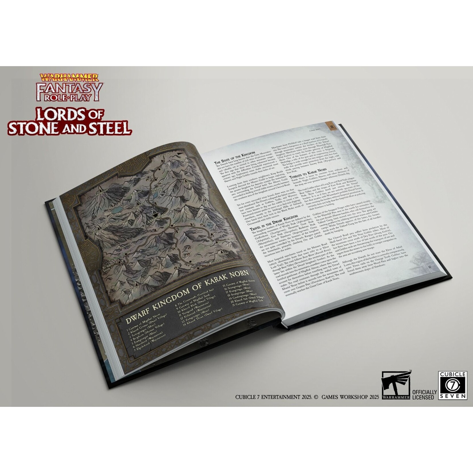 Cubicle 7 Warhammer FRP 4th Ed. Lords of Stone & Steel (EN)