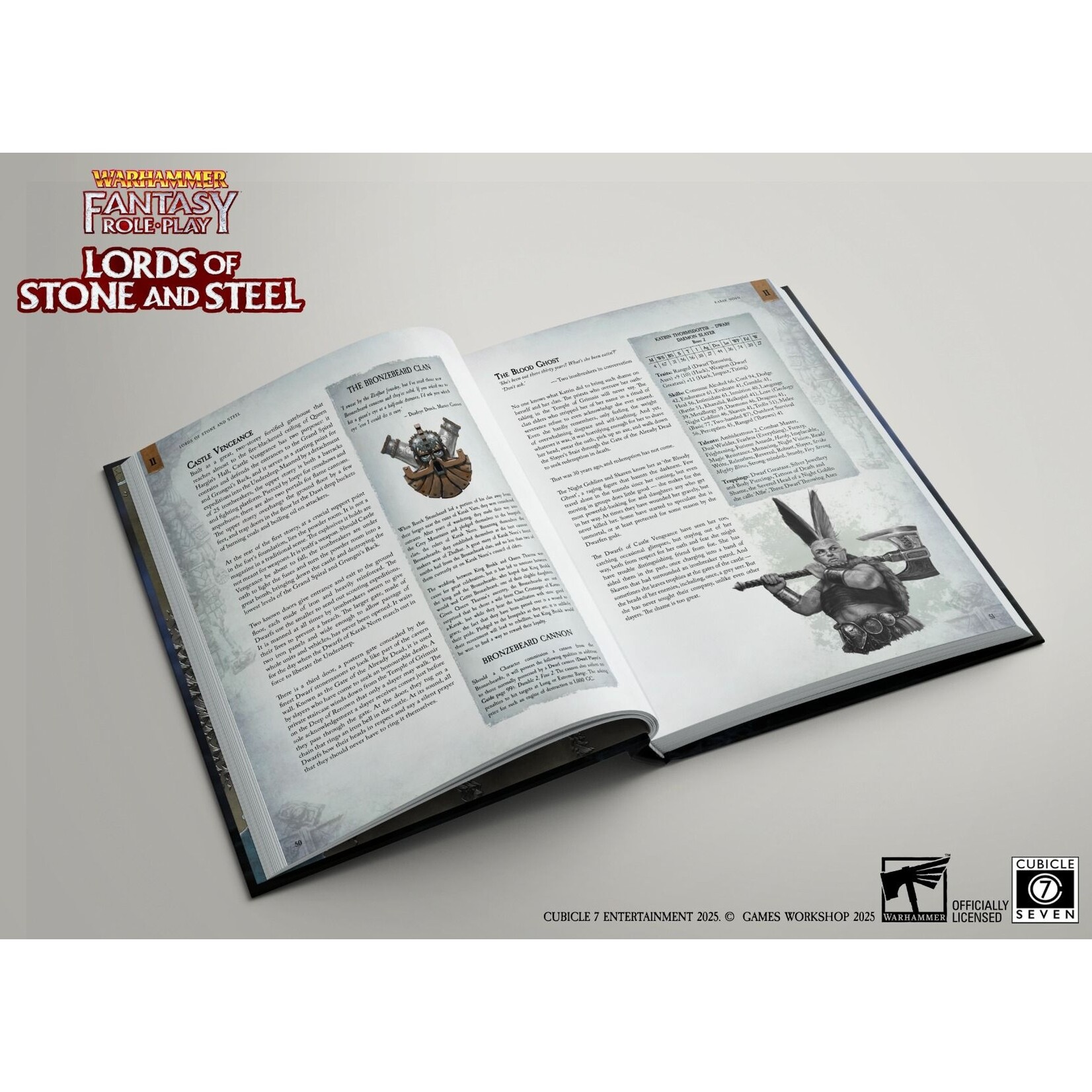 Cubicle 7 Warhammer FRP 4th Ed. Lords of Stone & Steel (EN)