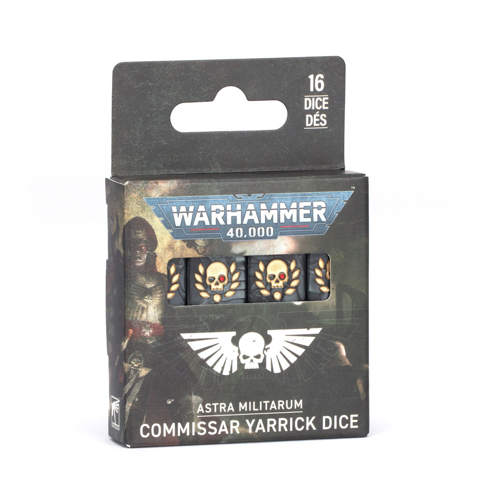 Games Workshop Astra Militarum: Commissar Yarrick Dice Set