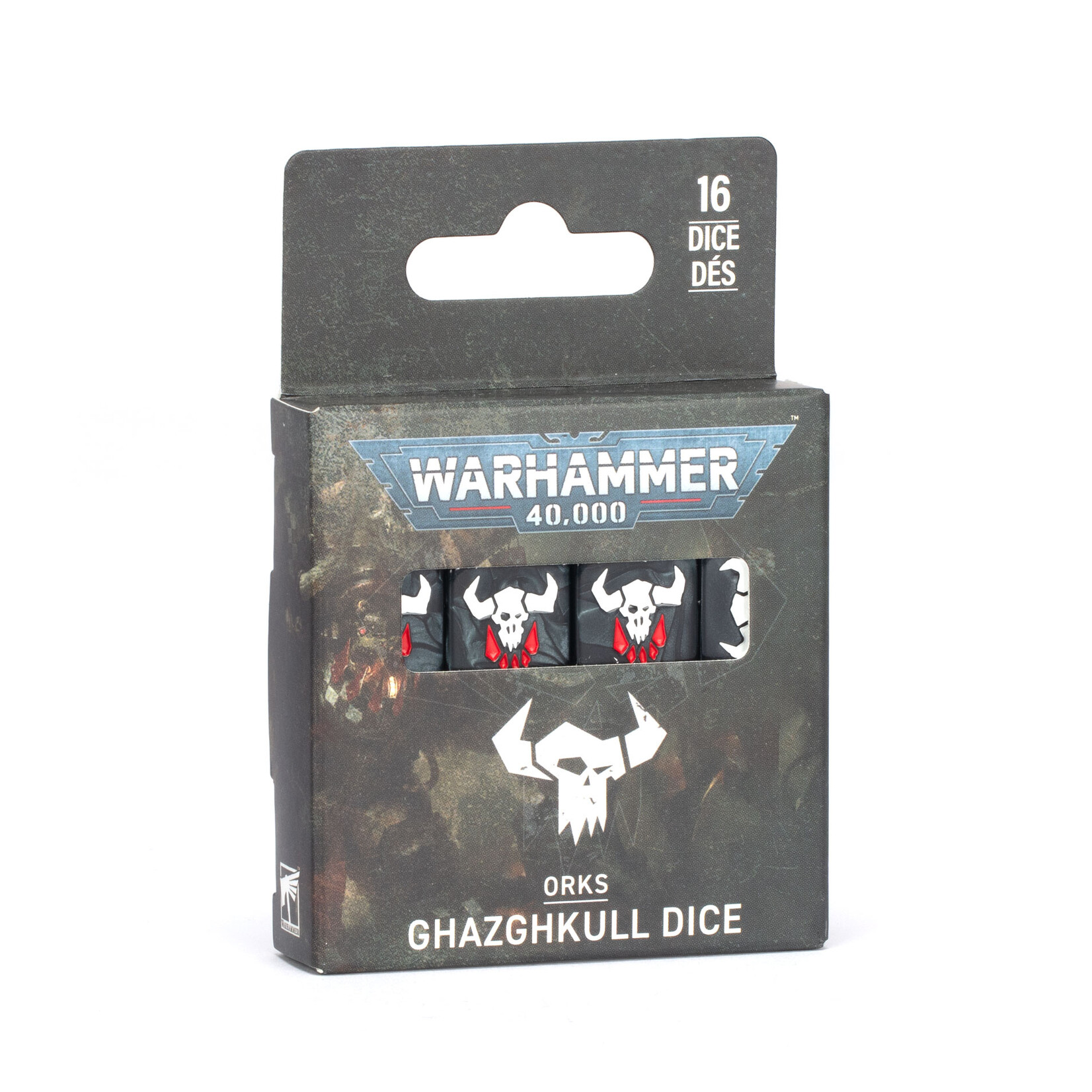 Games Workshop Orks Ghazghkull Dice Set