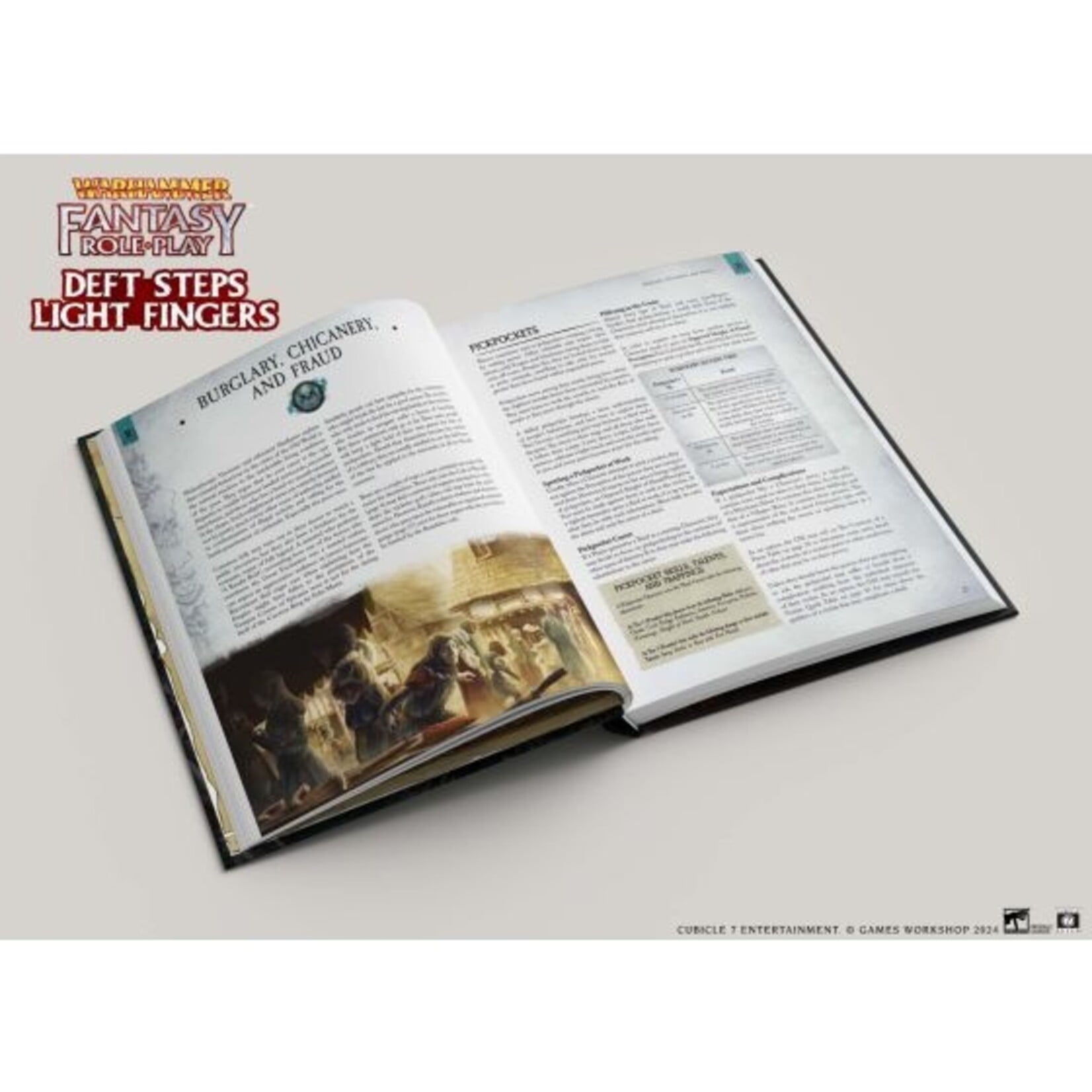 Cubicle 7 Warhammer FRP 4th Ed. Deft Steps Light Fingers (EN)