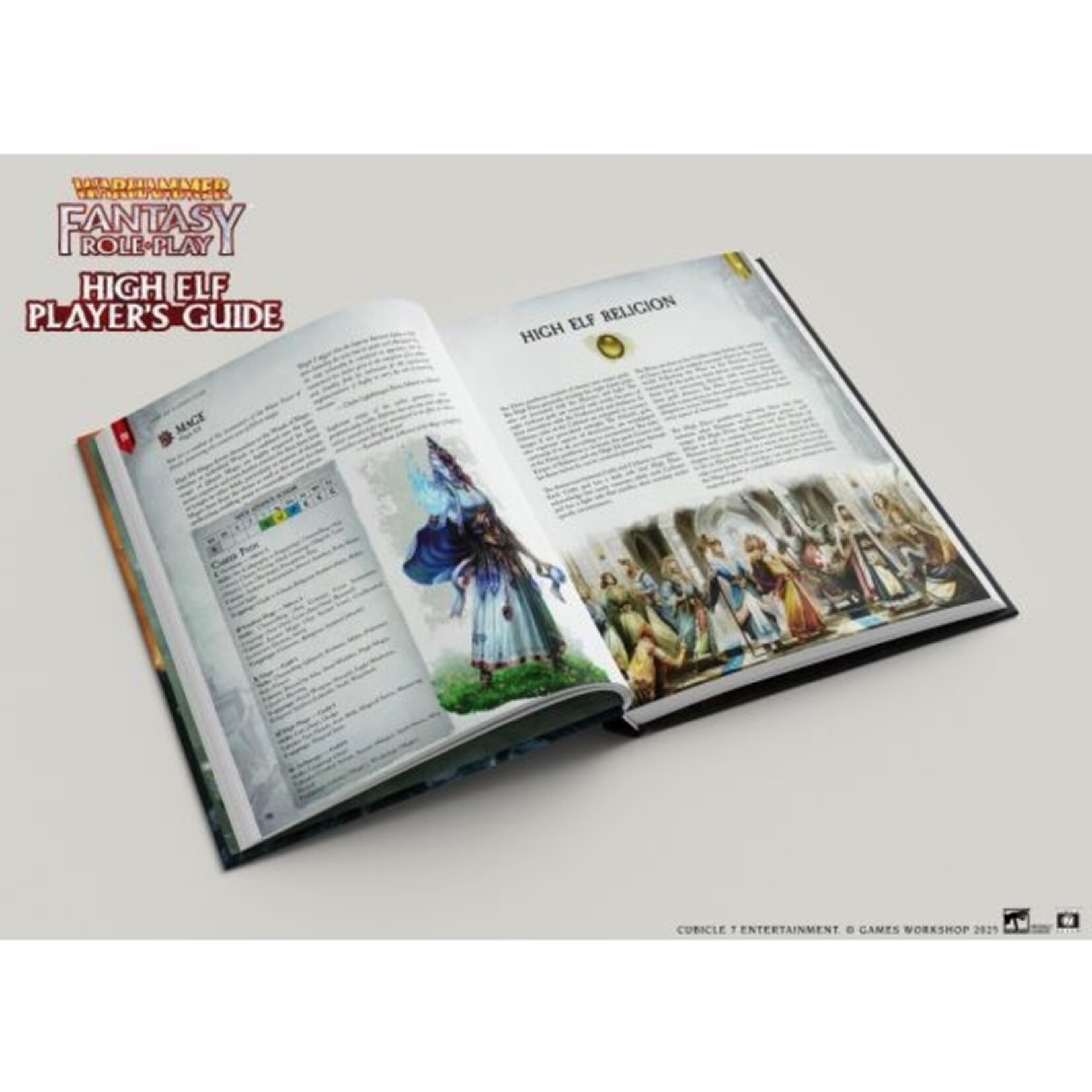Cubicle 7 Warhammer FRP 4th Ed. High Elf Player's Guide (EN)