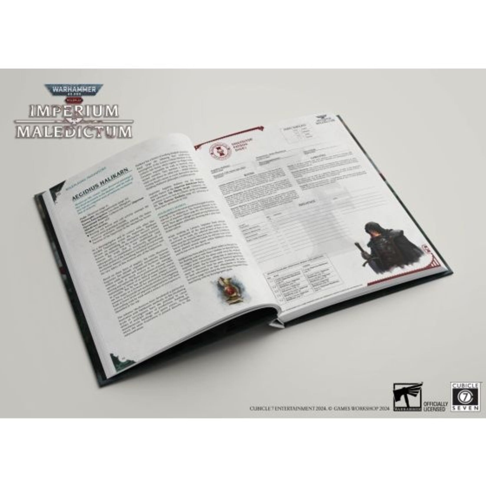 Cubicle 7 Warhammer 40K RPG: Imperium Maledictum Inquisition GM's Guide (EN)