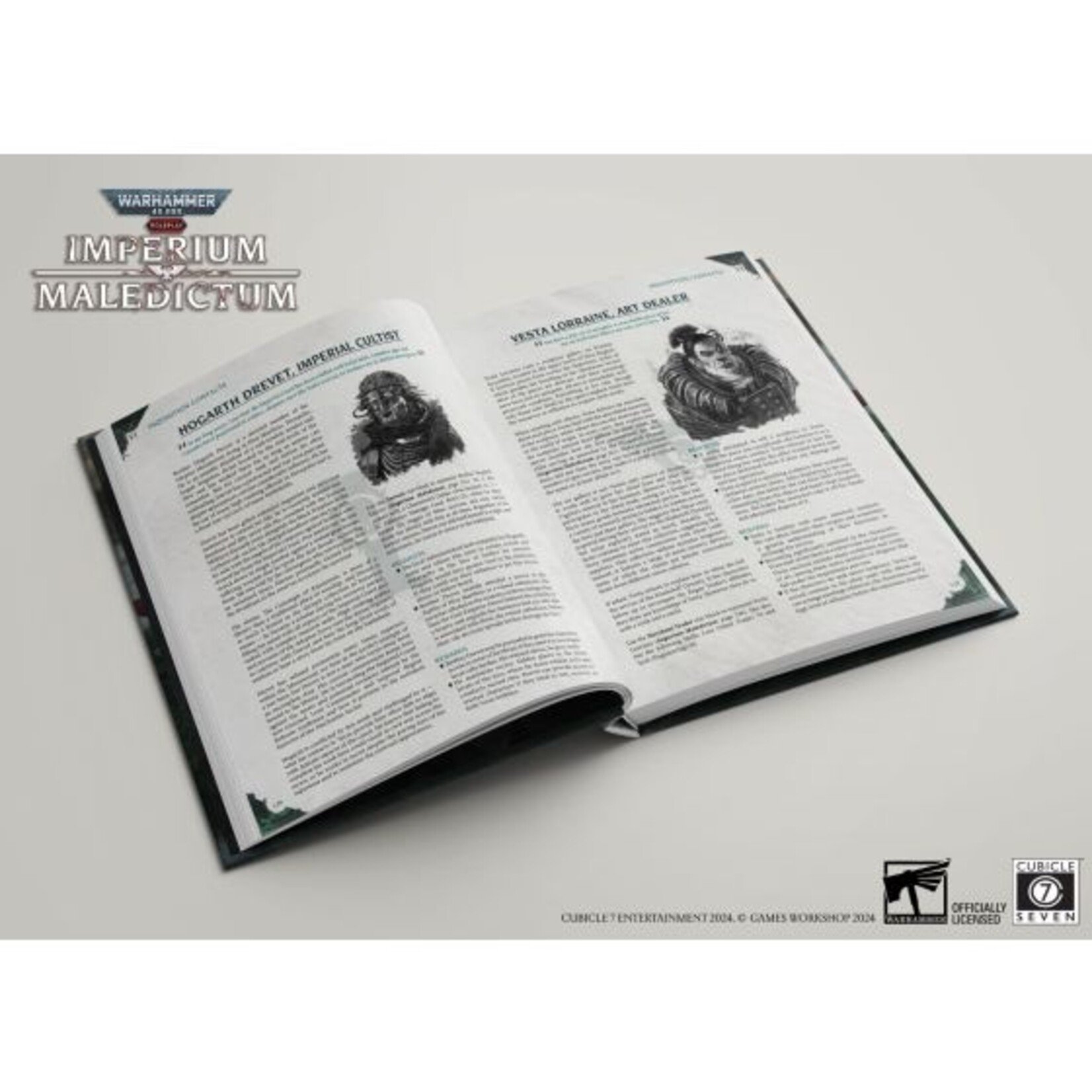 Cubicle 7 Warhammer 40K RPG: Imperium Maledictum Inquisition GM's Guide (EN)