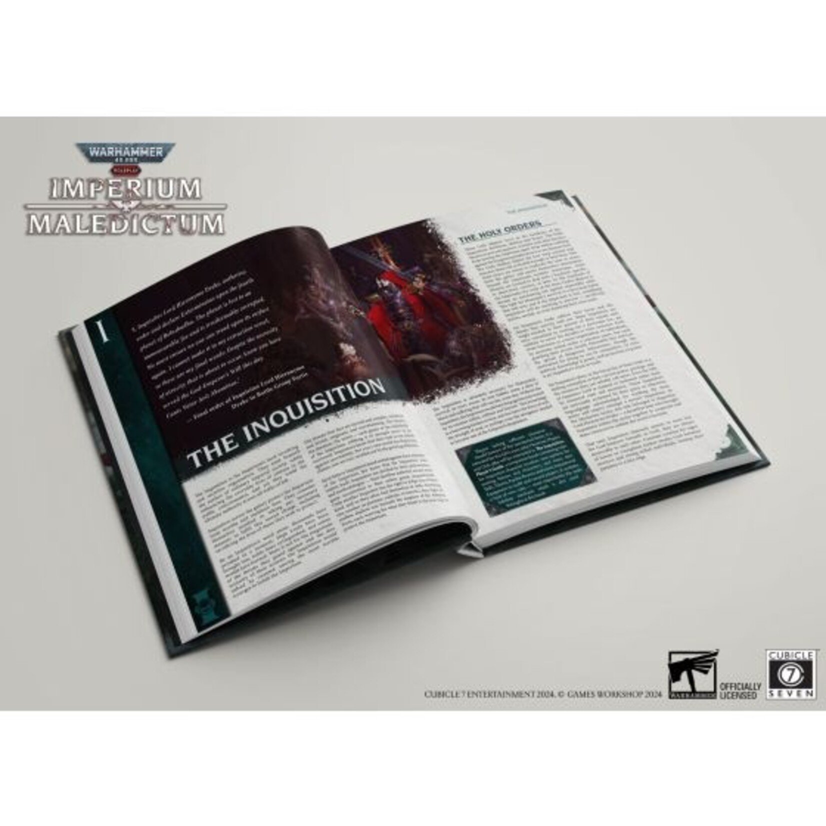 Cubicle 7 Warhammer 40K RPG: Imperium Maledictum Inquisition GM's Guide (EN)