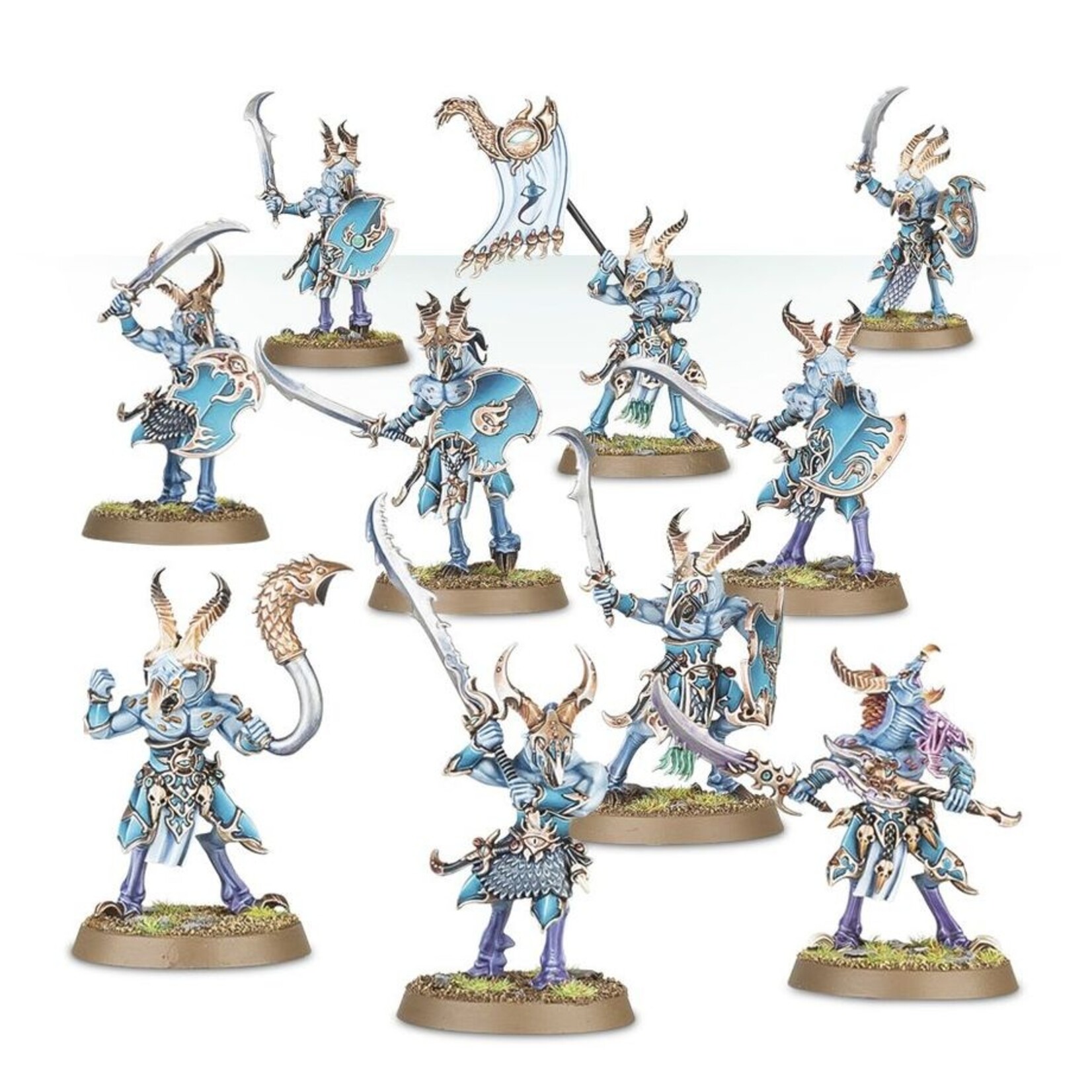 Games Workshop Spearhead: Disciples of Tzeentch Tzaangor Warflock