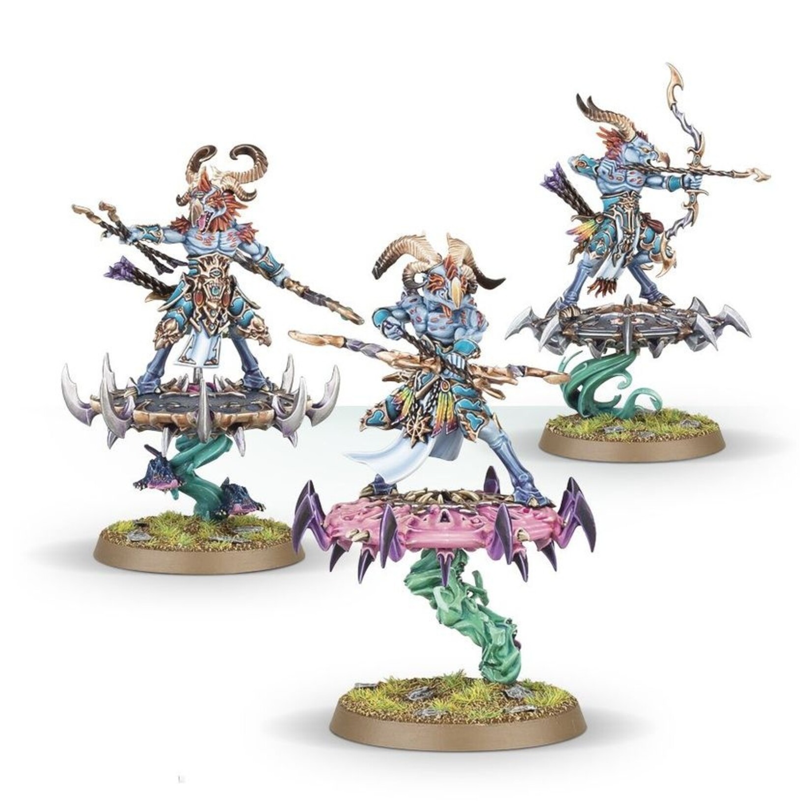 Games Workshop Spearhead: Disciples of Tzeentch Tzaangor Warflock
