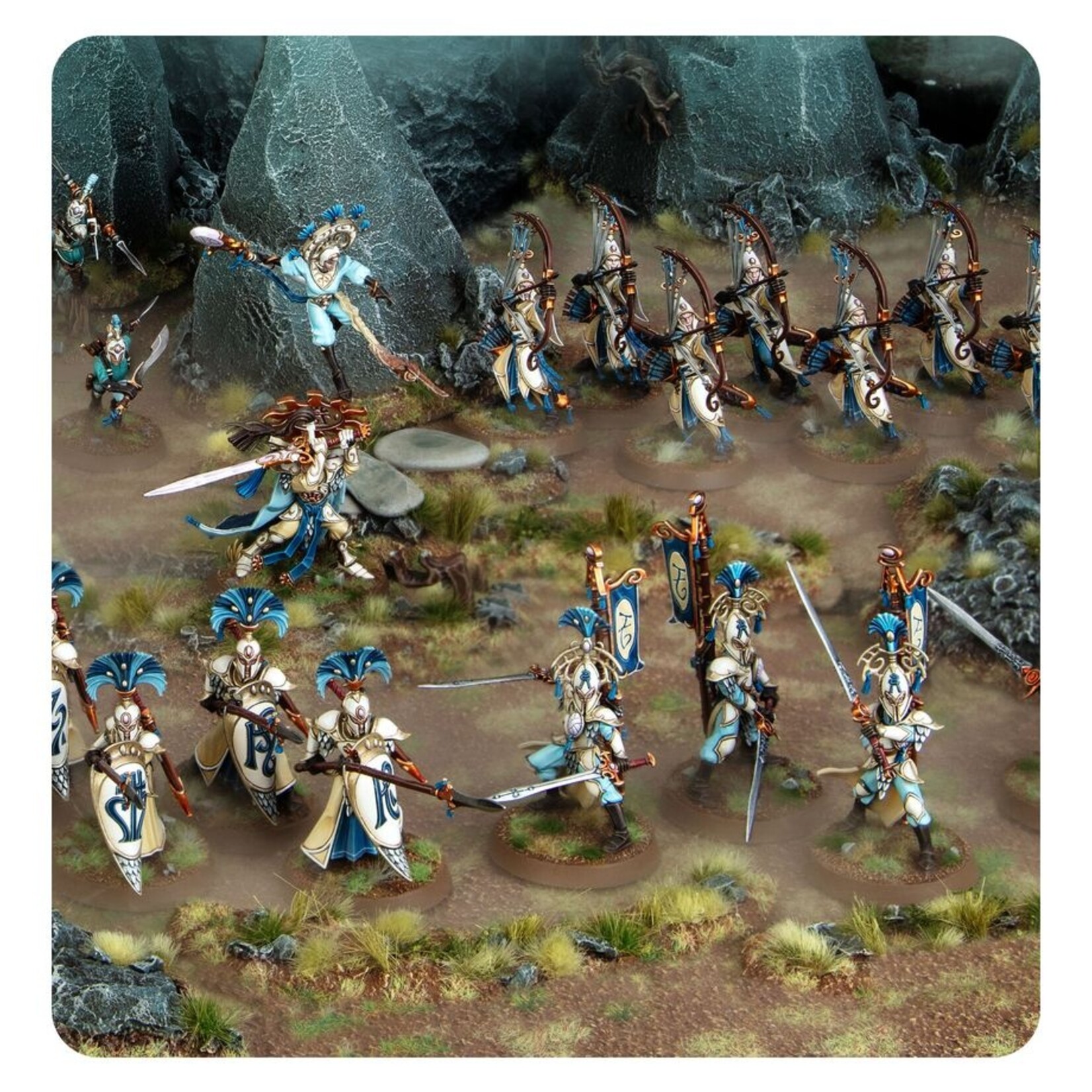Games Workshop Battleforce Lumineth Realm-Lords: Iliathan Warhost