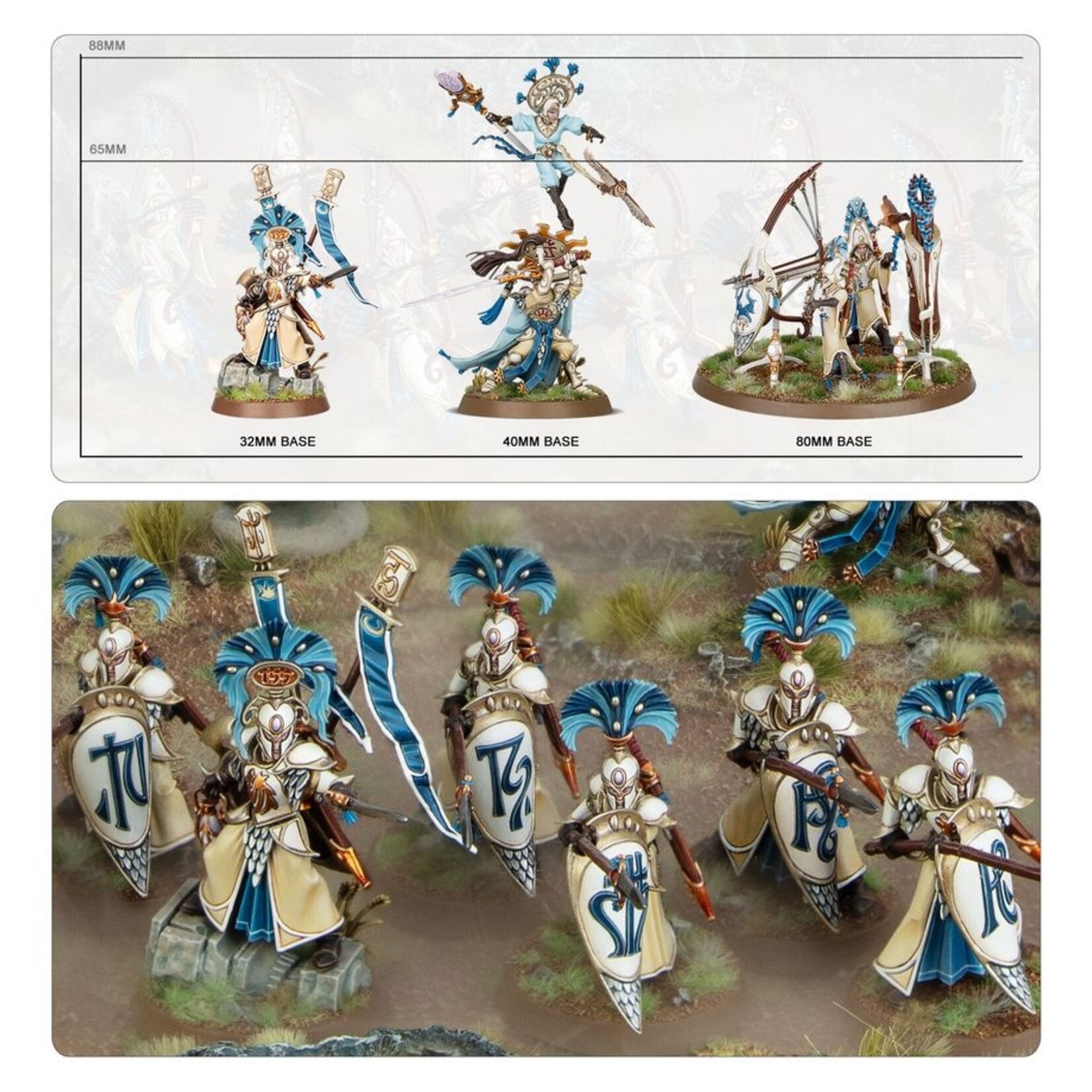 Games Workshop Battleforce Lumineth Realm-Lords: Iliathan Warhost