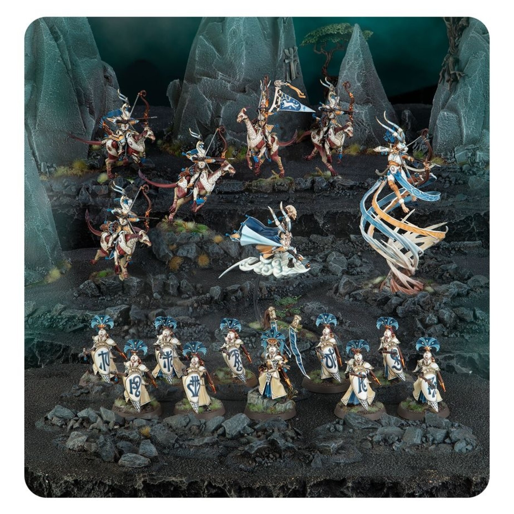 Games Workshop Spearhead: Lumineth Realm-Lords Hurakan Vanguard