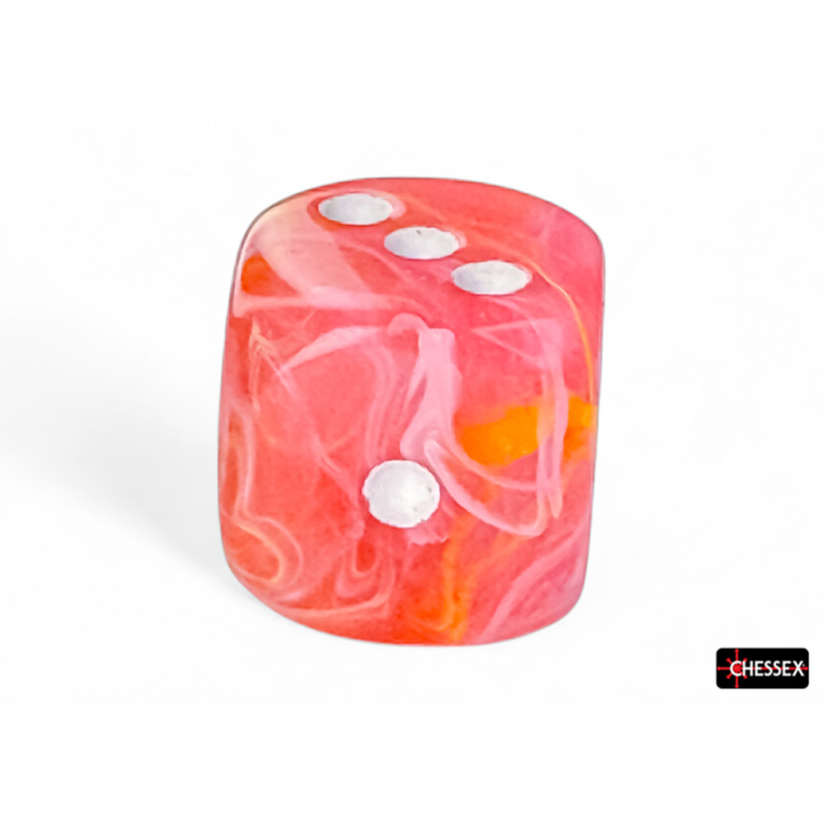 Chessex Chessex 36 x D6 Set Festive 12mm - Dahlia/White
