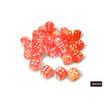 Chessex Chessex 36 x D6 Set Festive 12mm - Dahlia/White