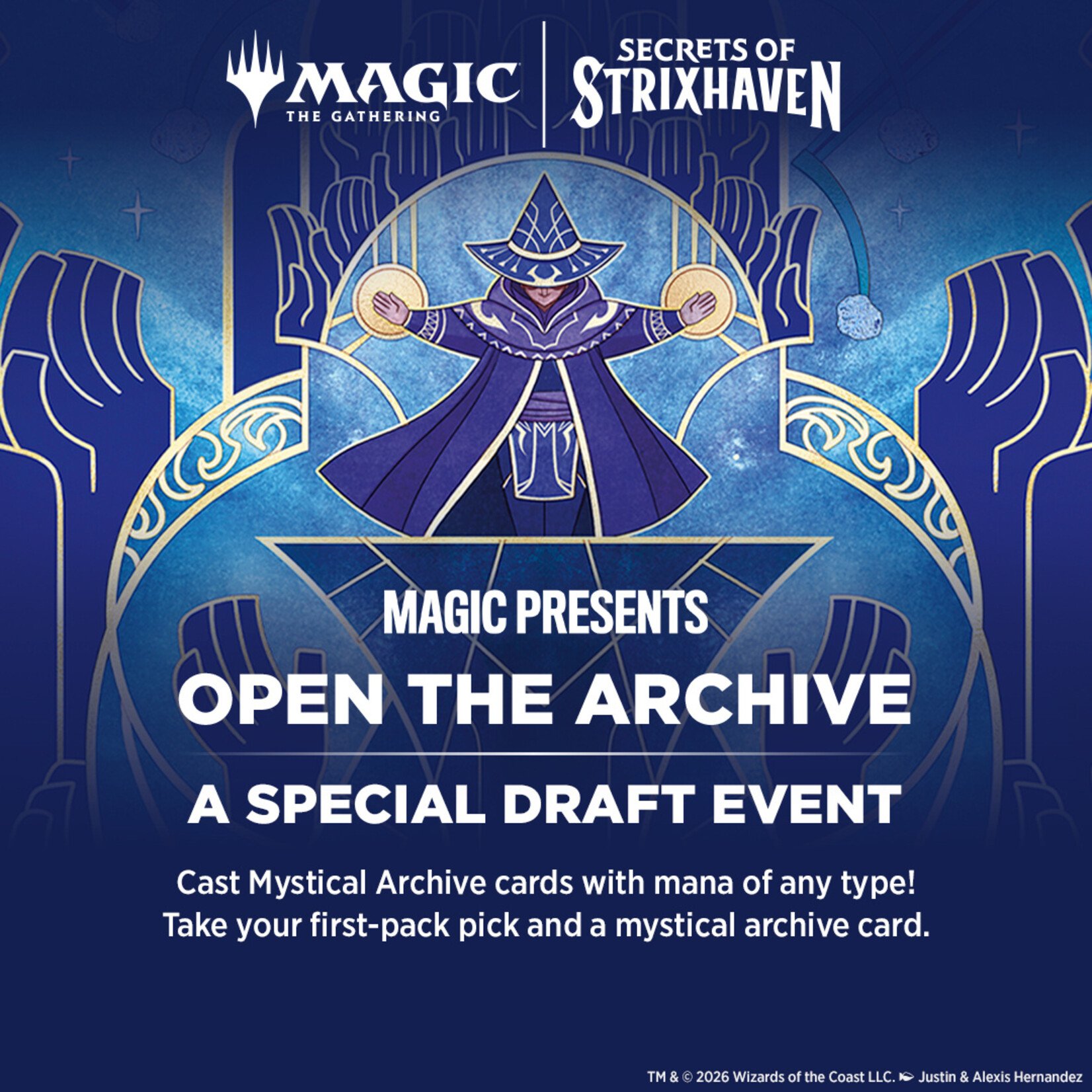 MtG Open the Archive Strixhaven Draft 28-5-2026
