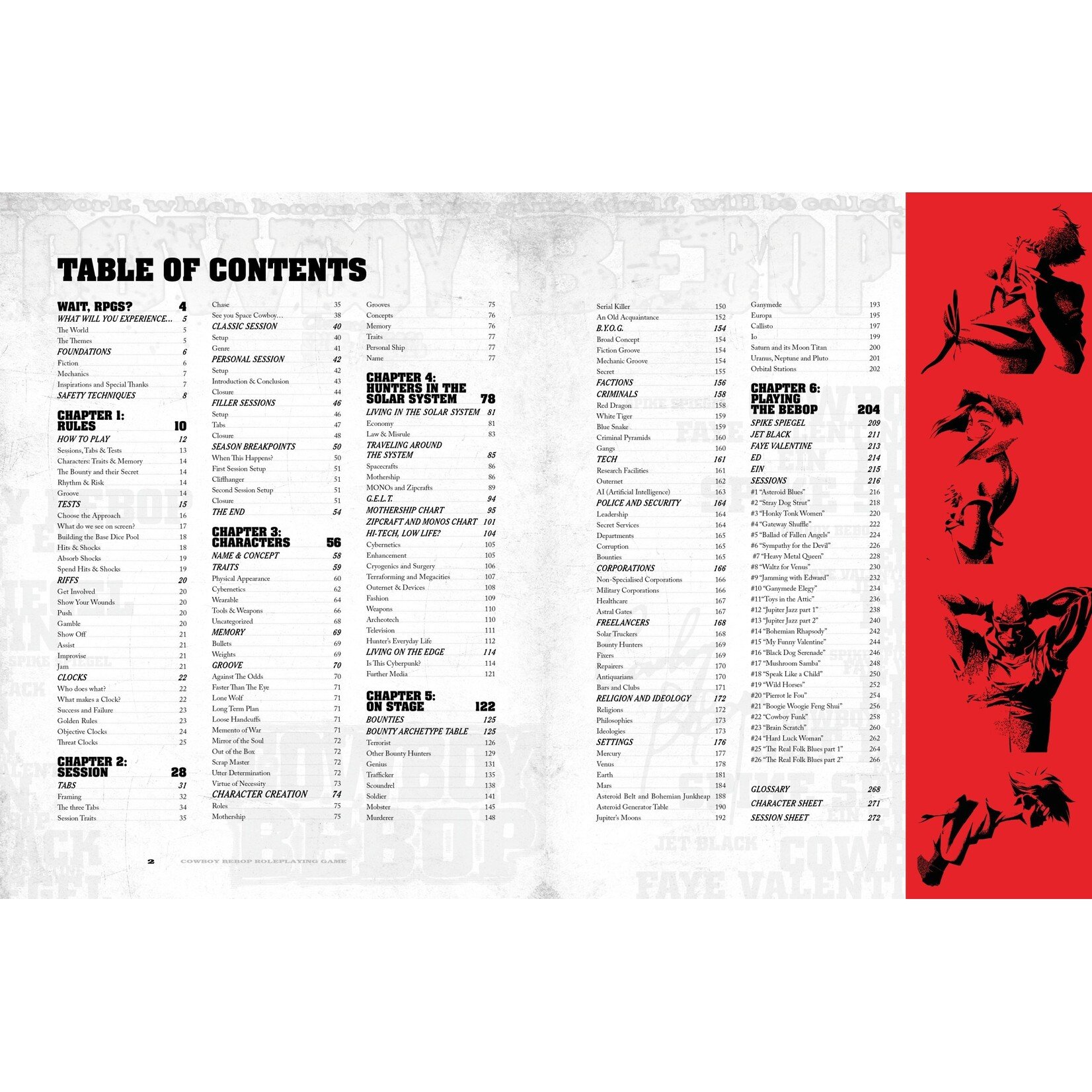 Mana Project Studio Cowboy Bebop RPG Core Rulebook (EN)