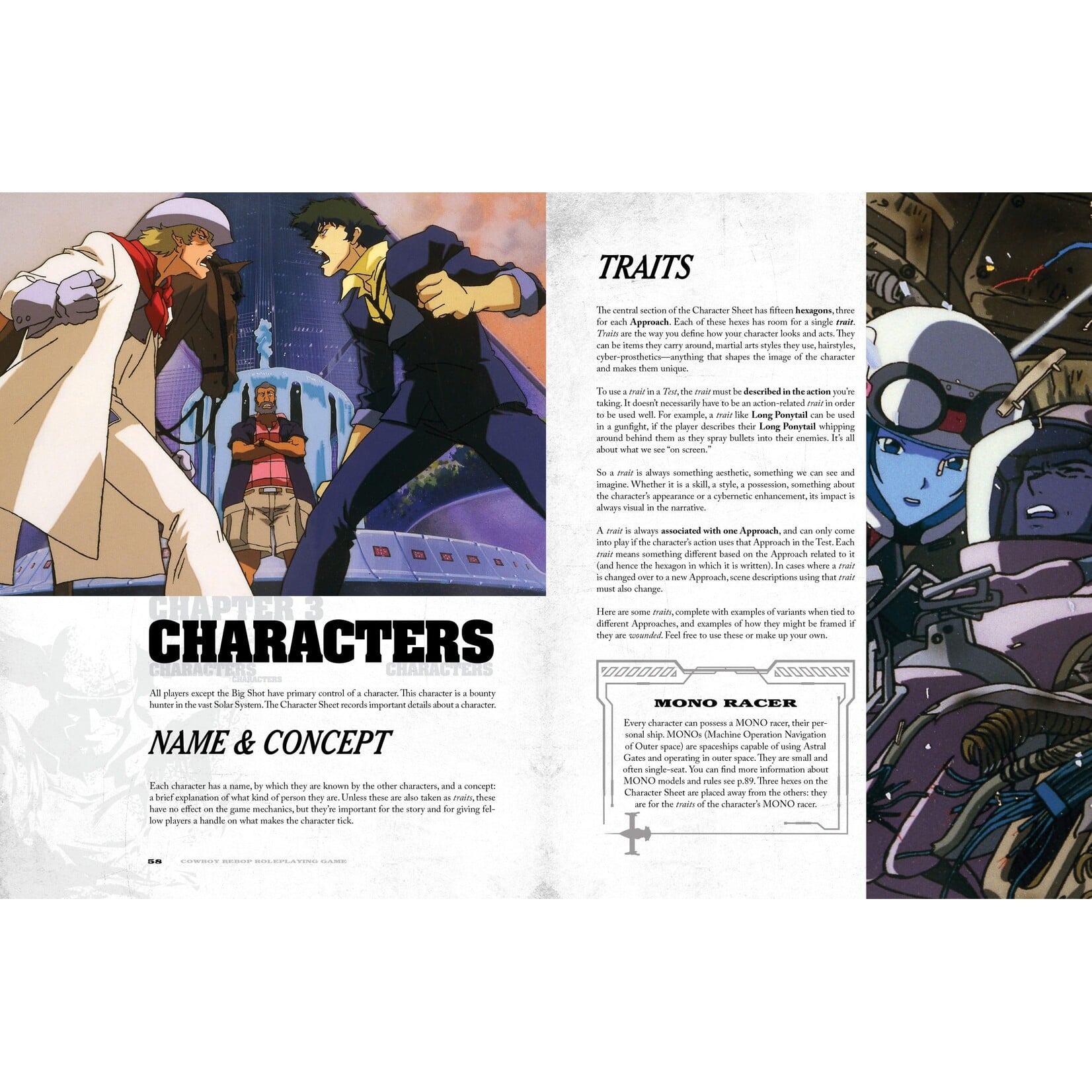 Mana Project Studio Cowboy Bebop RPG Core Rulebook (EN)