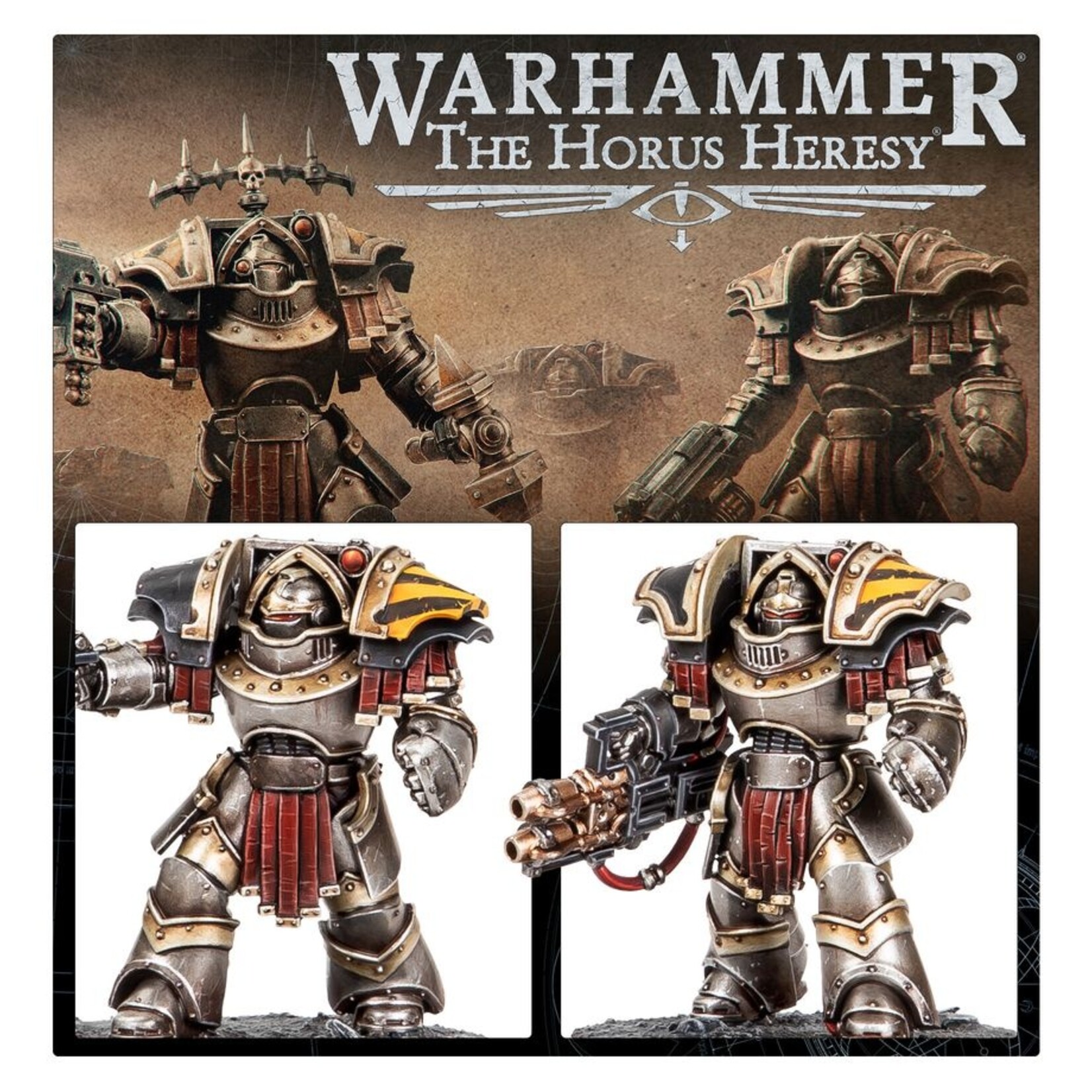 Games Workshop Legiones Astartes: Cataphractii w/ Combi-Bolters + Power Fists