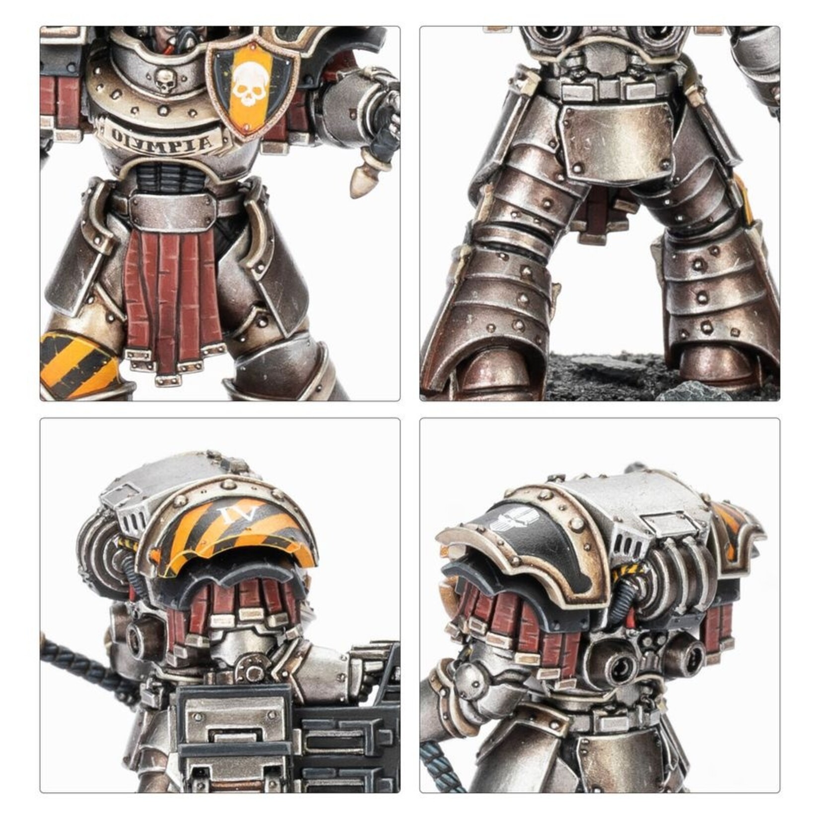 Games Workshop HH Astartes: Cataphractii w/ Volkite Charges + Power Mauls