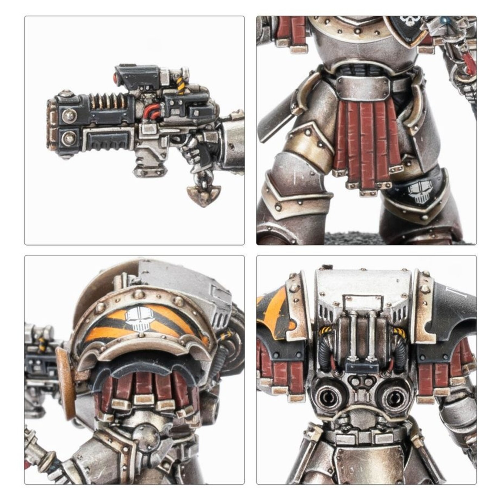 Games Workshop HH Astartes: Cataphractii w/ Volkite Charges + Power Mauls