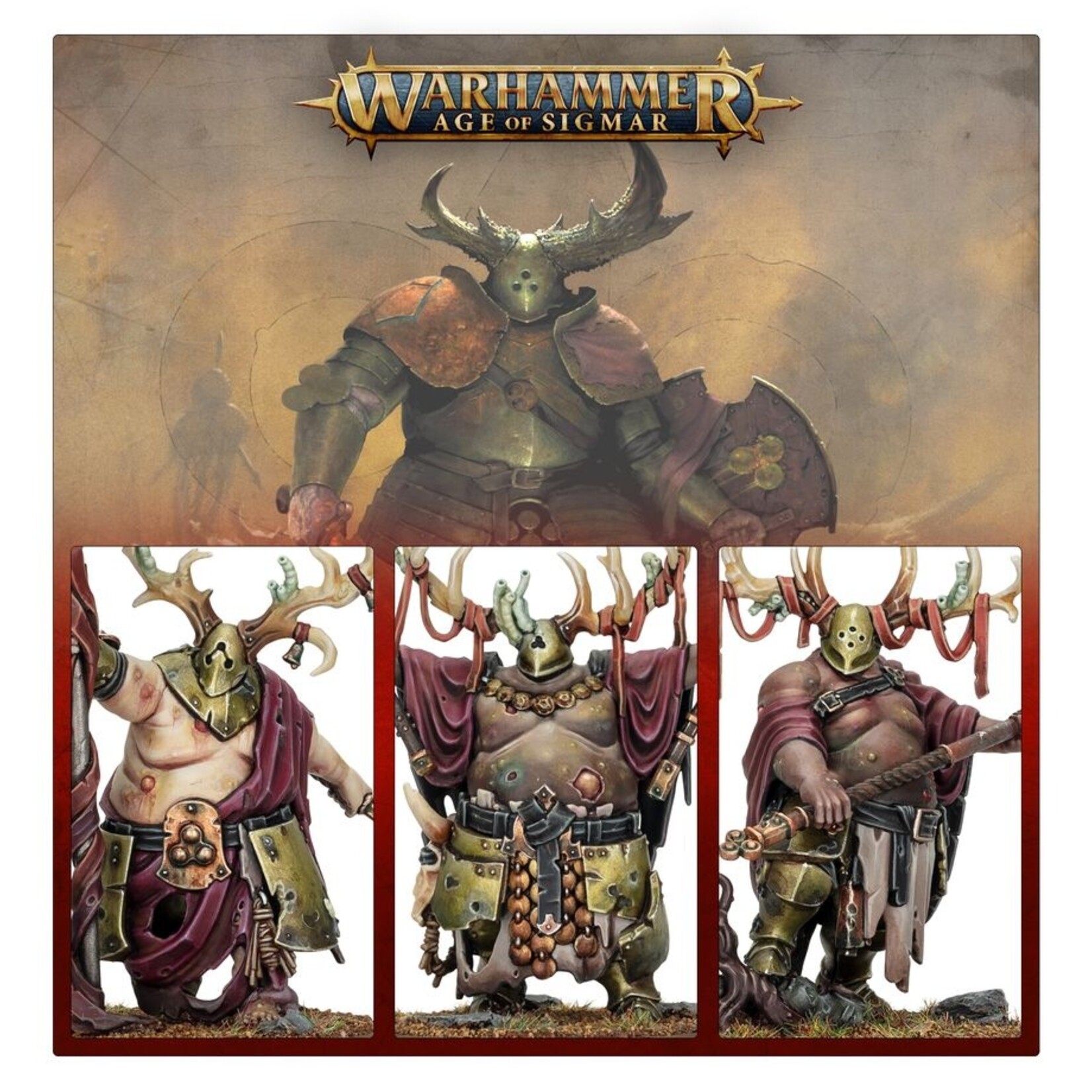 Games Workshop Maggotkin of Nurgle Putrid Blightkings