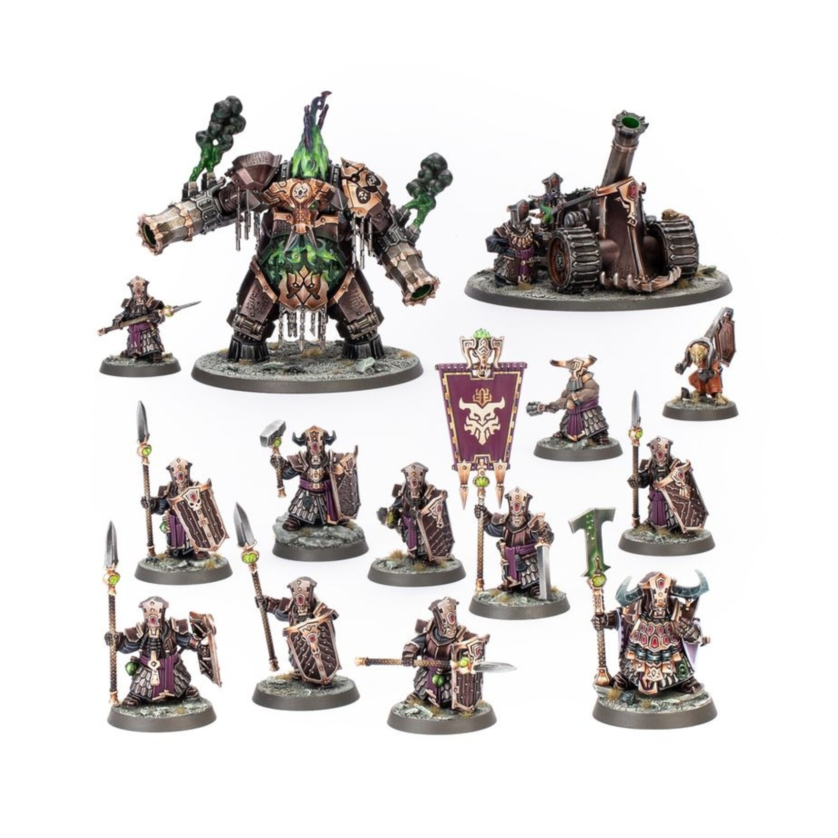 Games Workshop Spearhead: Helsmiths of Hashut Helforge Host