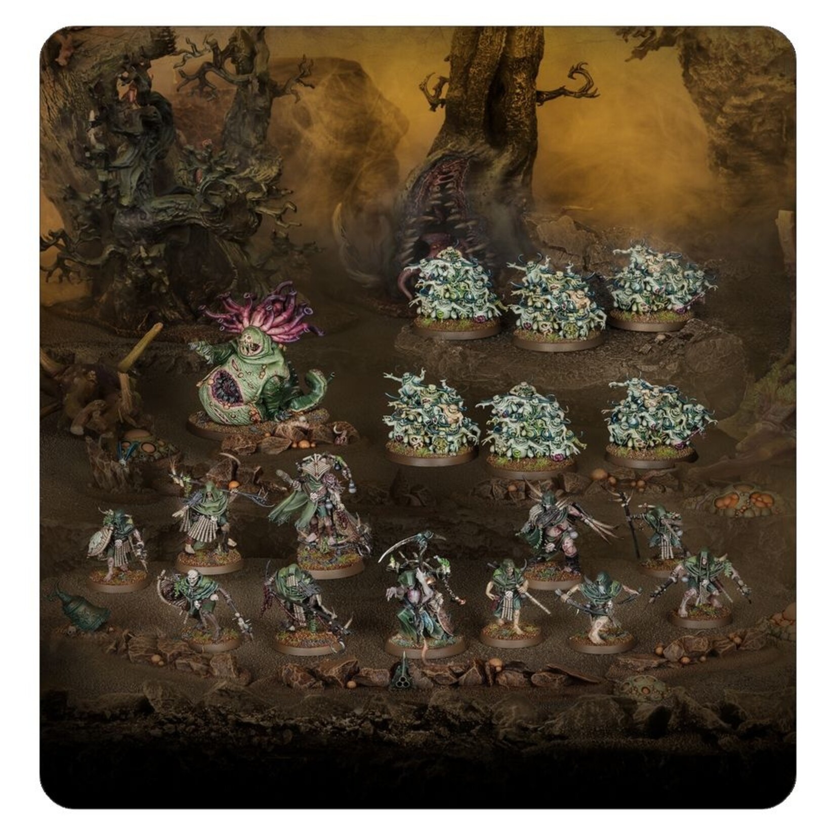 Games Workshop Spearhead: Maggotkin of Nurgle Bubonic Cell