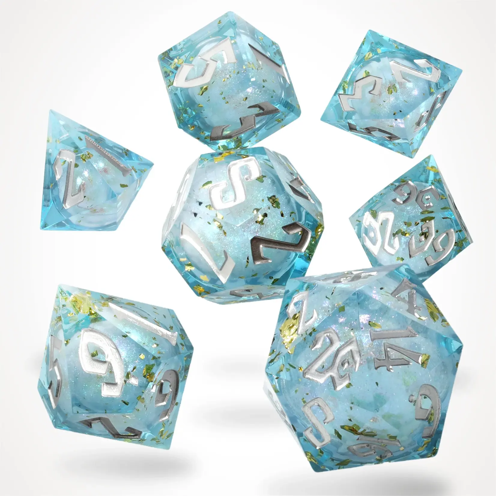 Glass Staff Crit Stones Liquid Core: Flux Fortune