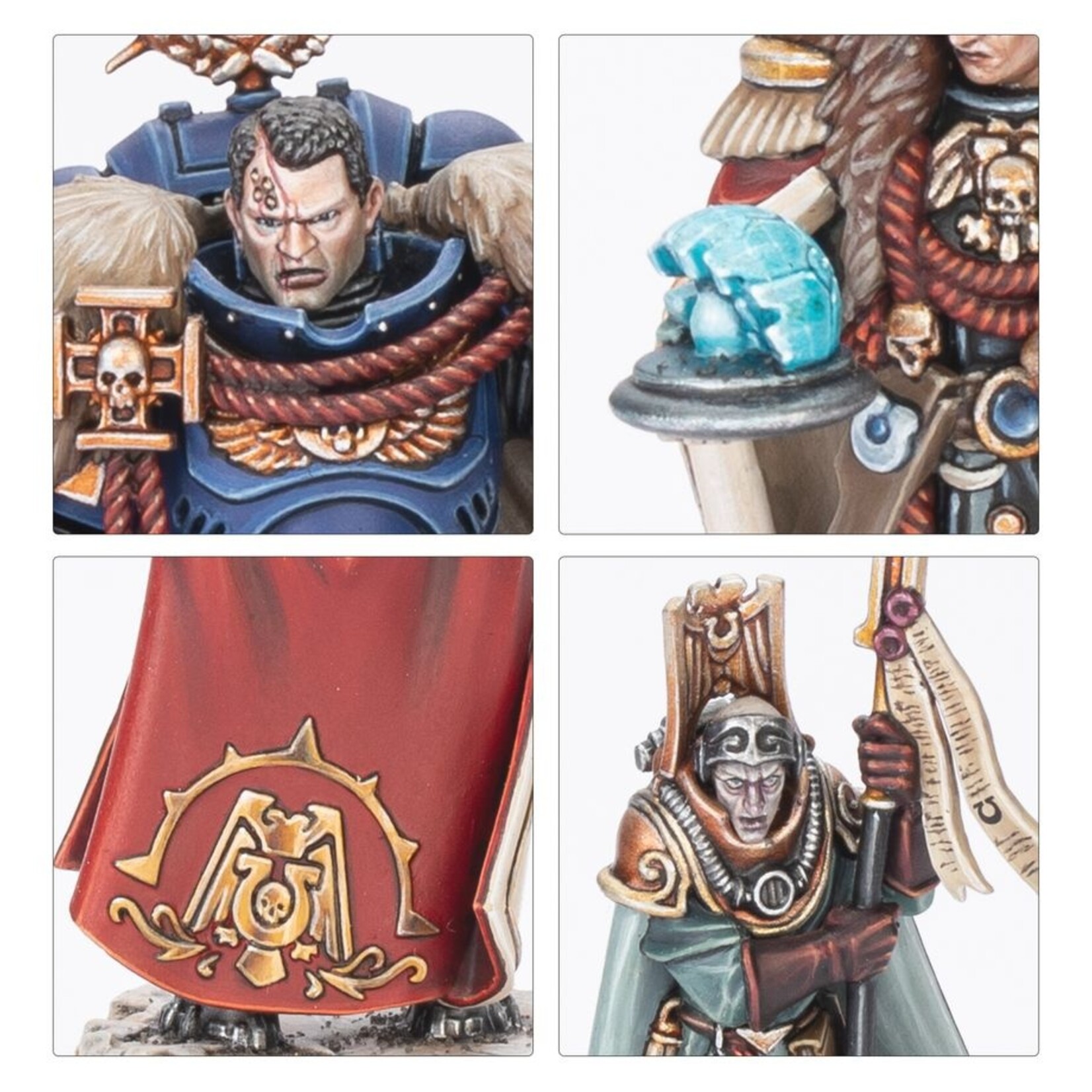 Games Workshop Space Marines Ultramarines Captain Titus & the Wardens of Ultramar