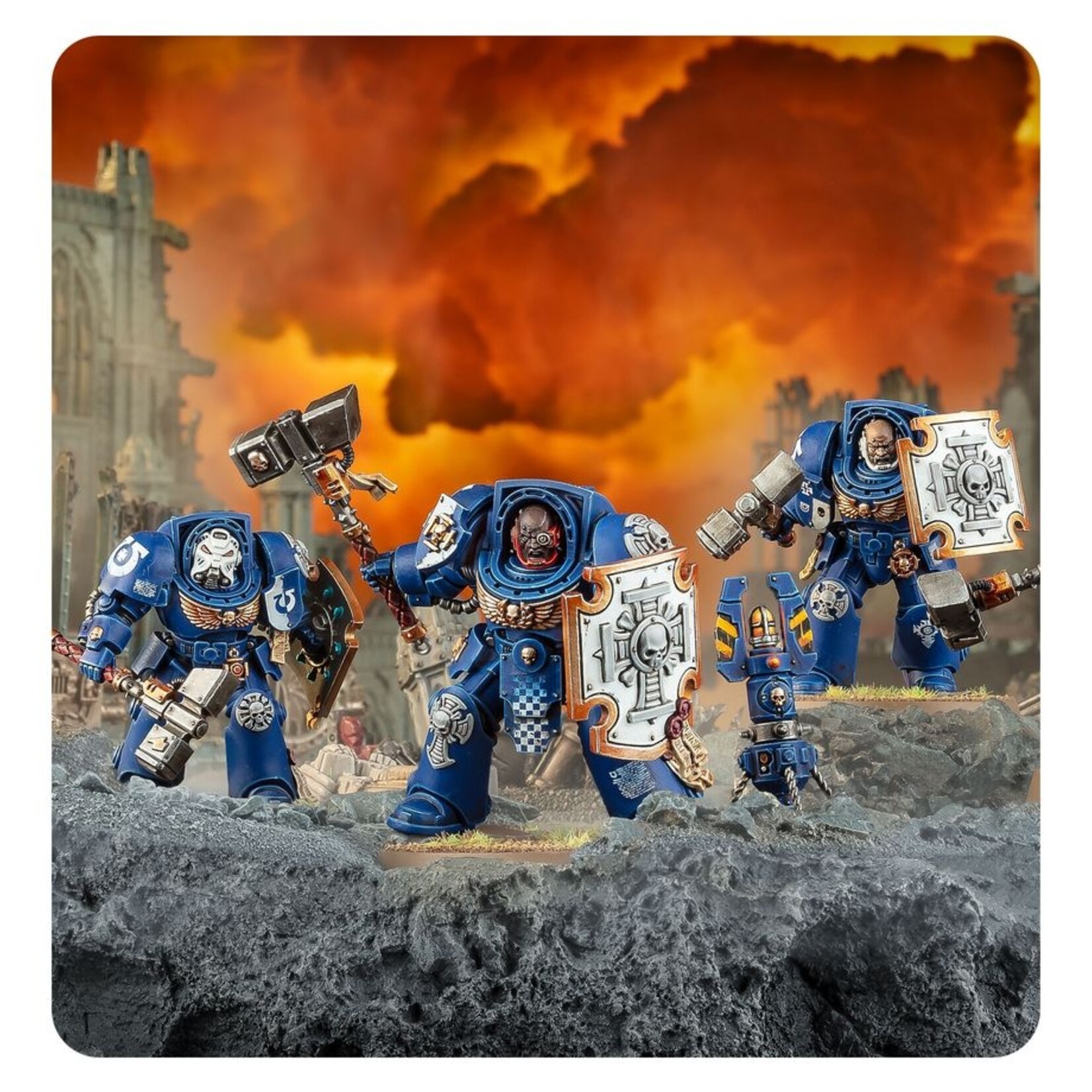 Games Workshop Space Marines Terminator Assault Squad