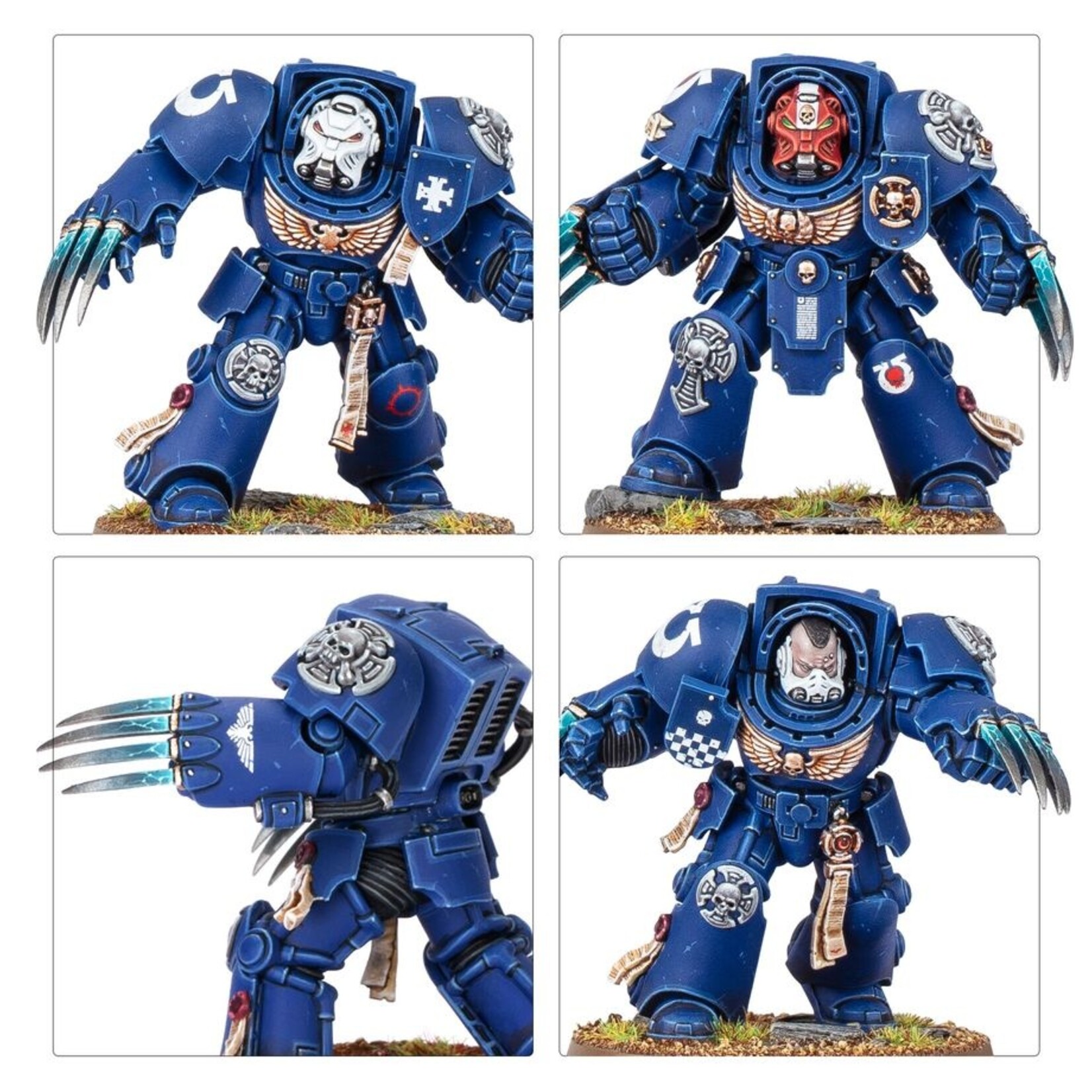 Games Workshop Space Marines Terminator Assault Squad