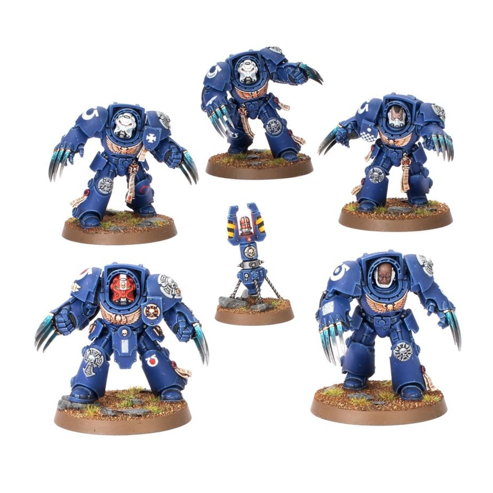 Games Workshop Space Marines Terminator Assault Squad