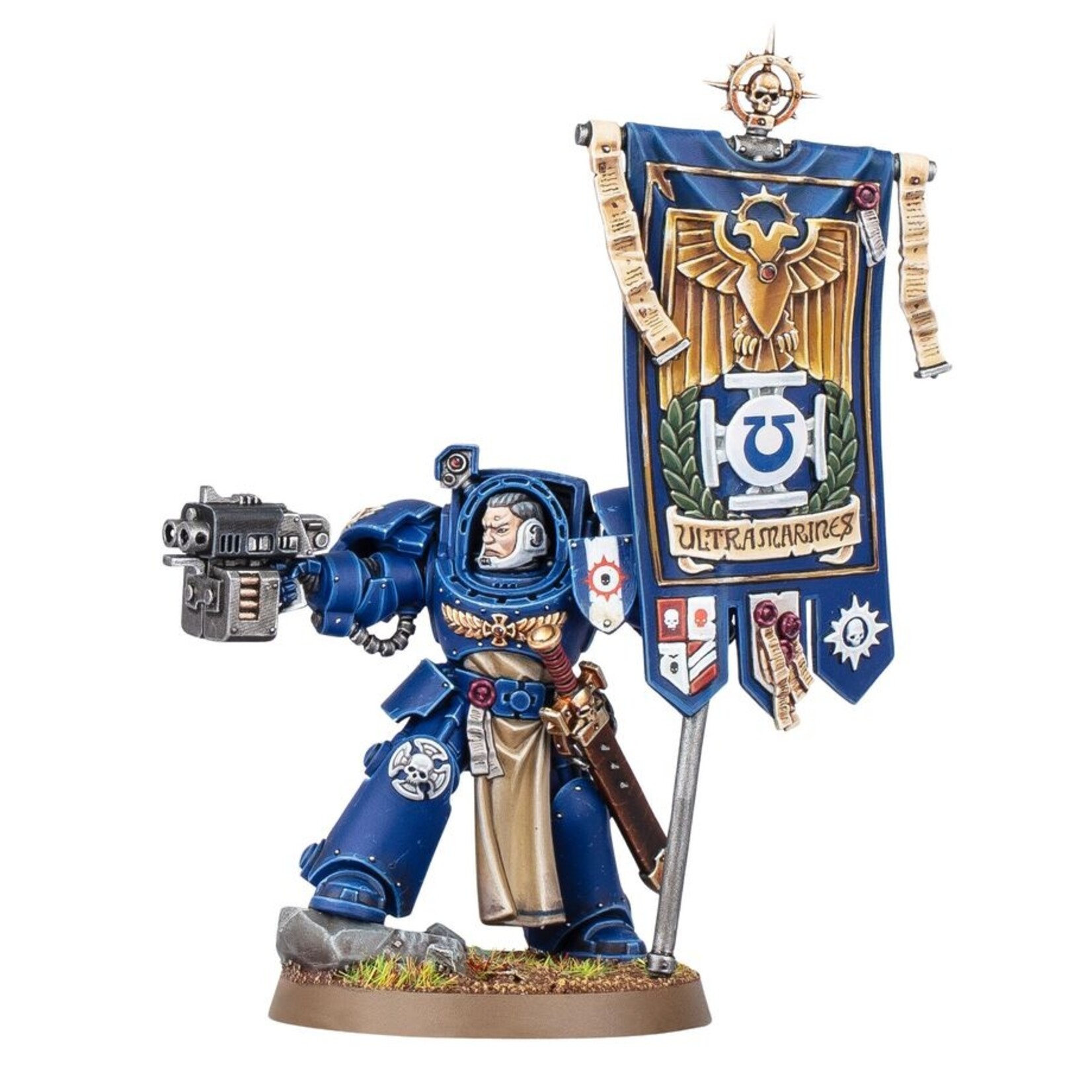 Games Workshop Space Marines Ancient in Terminator Armour