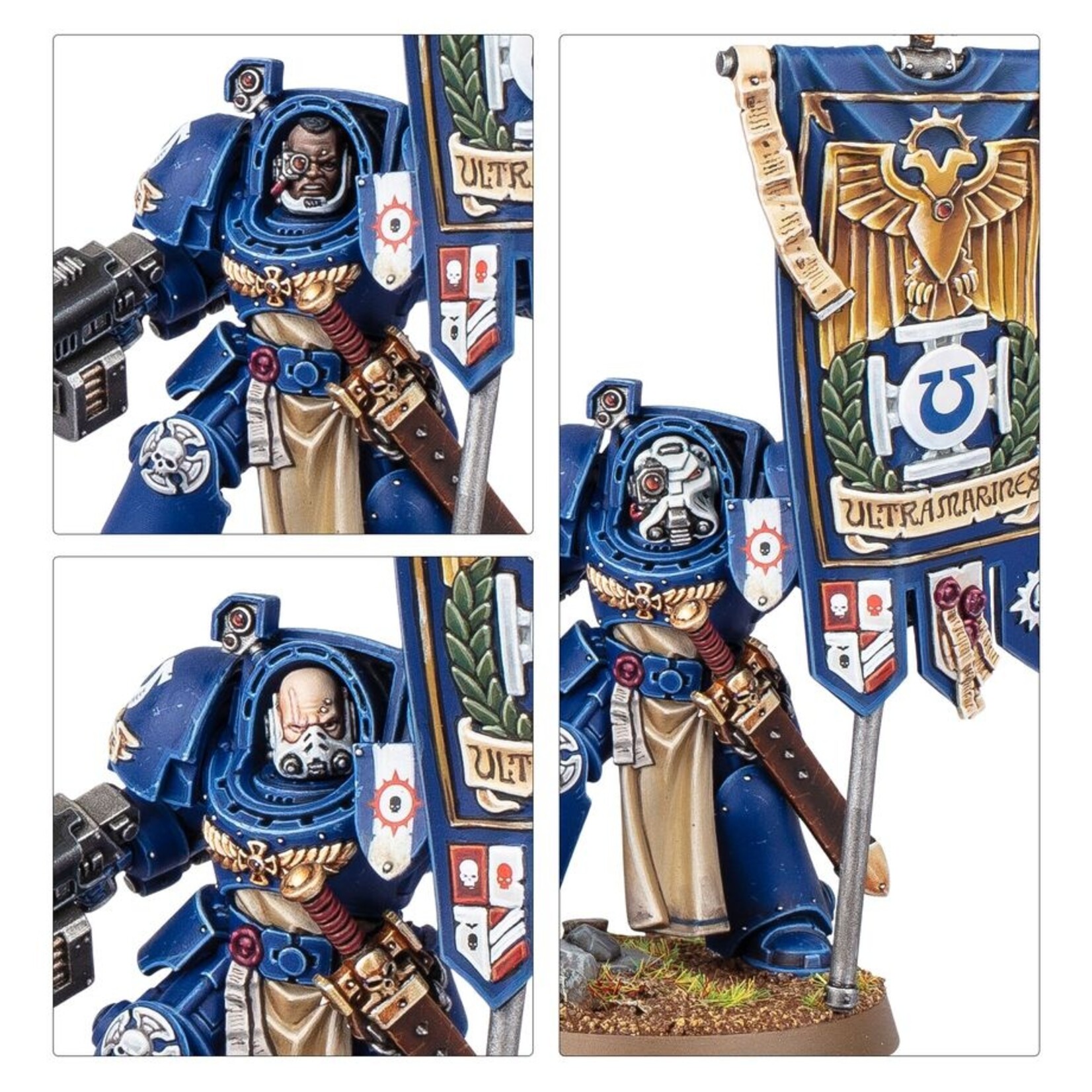 Games Workshop Space Marines Ancient in Terminator Armour