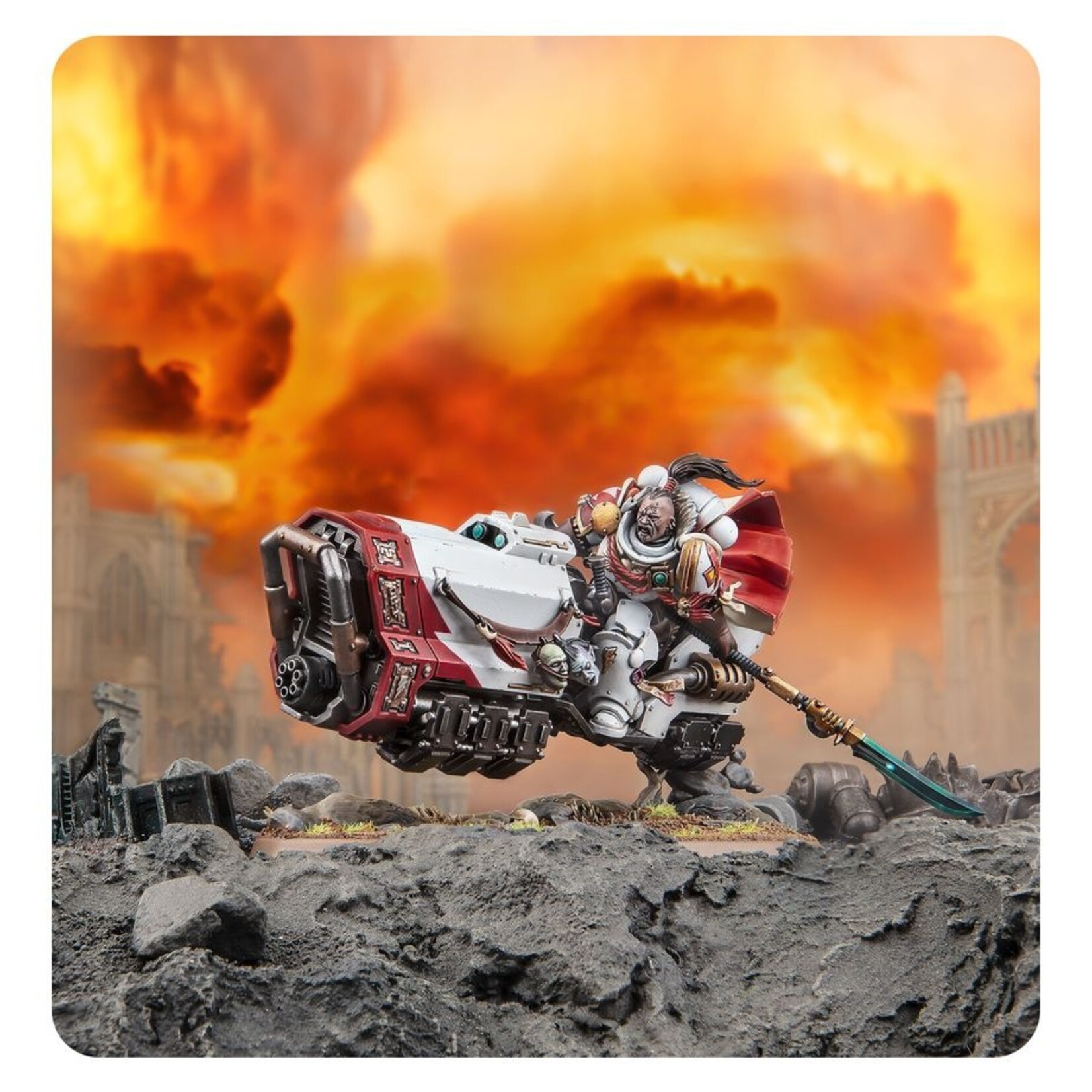 Games Workshop Space Marines White Scars Suboden Khan