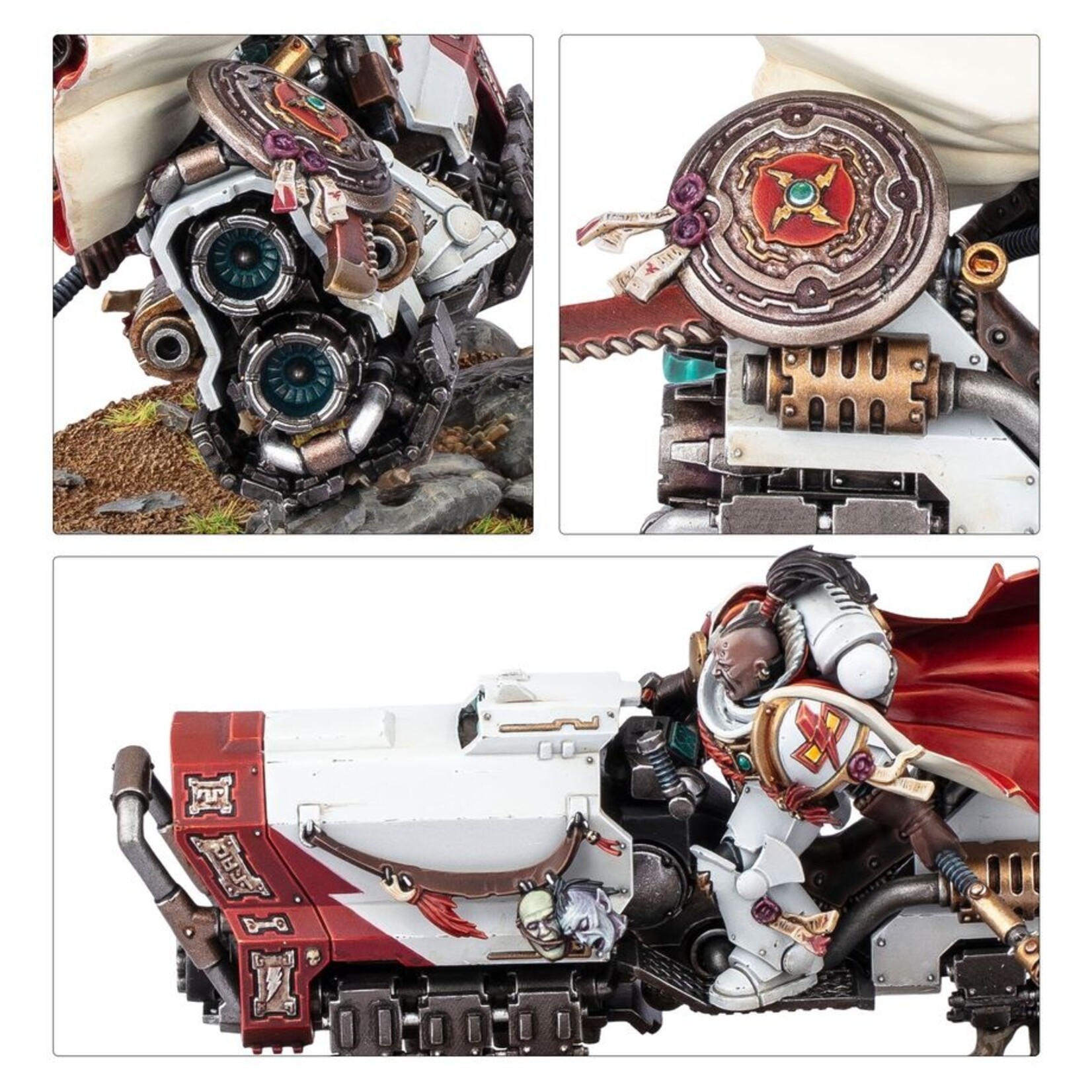 Games Workshop Space Marines White Scars Suboden Khan