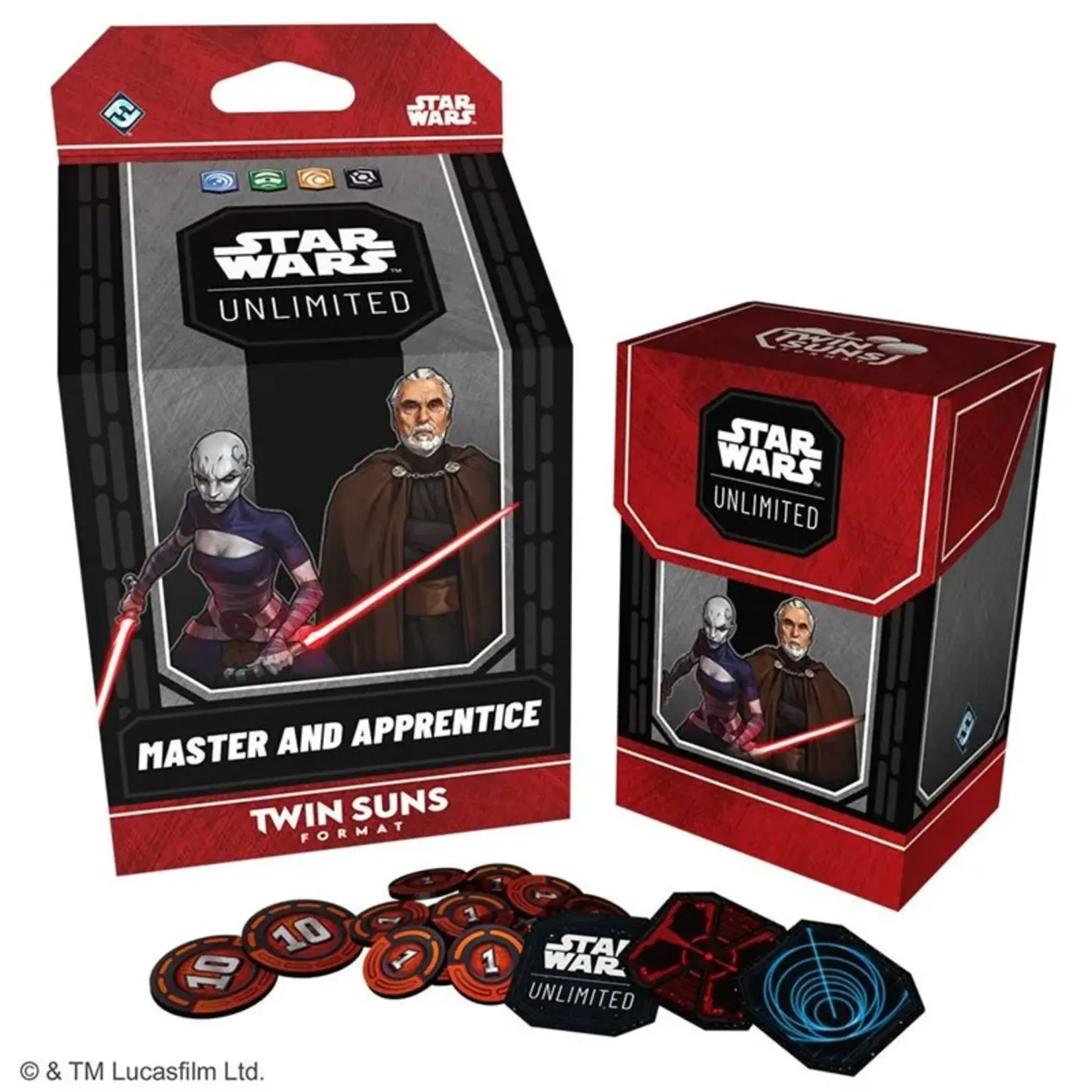 Fantasy Flight Games SWU Twin Suns 2026: Master and Apprentice